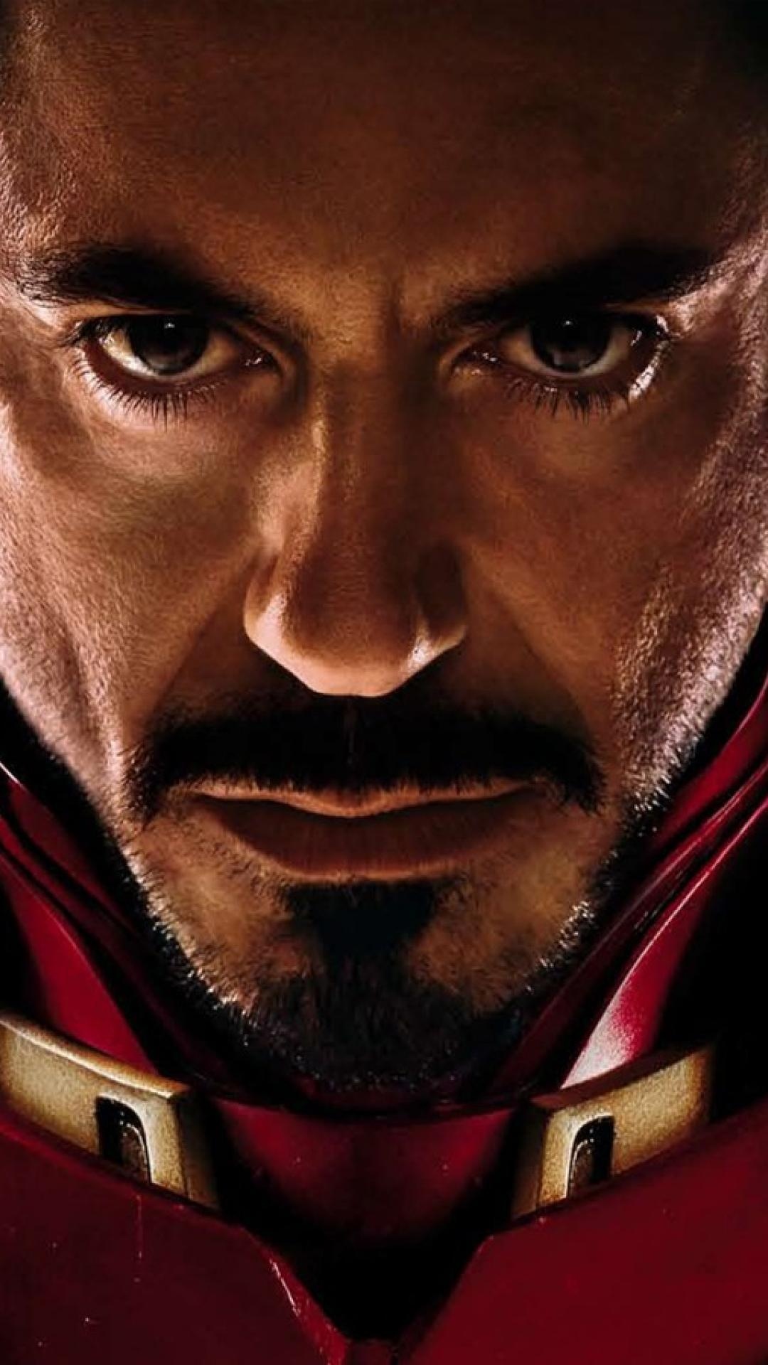 Robert Downey Jr.: Portrayed Tony Stark, a billionaire inventor with a superhero alter ego. 1080x1920 Full HD Background.
