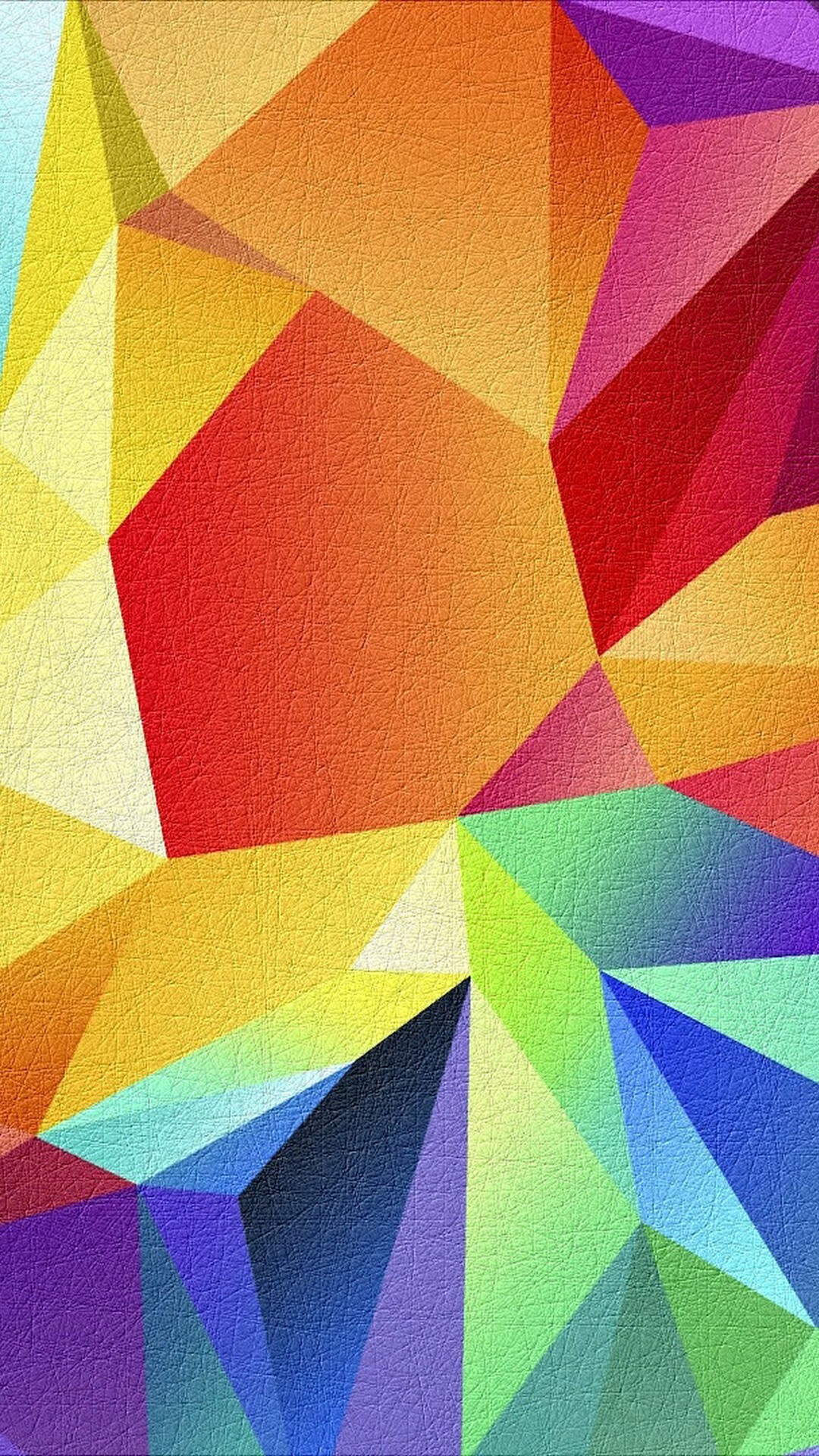 Geometric Abstract: Two-dimensional space, Acute angles, Triangles. 1080x1920 Full HD Background.