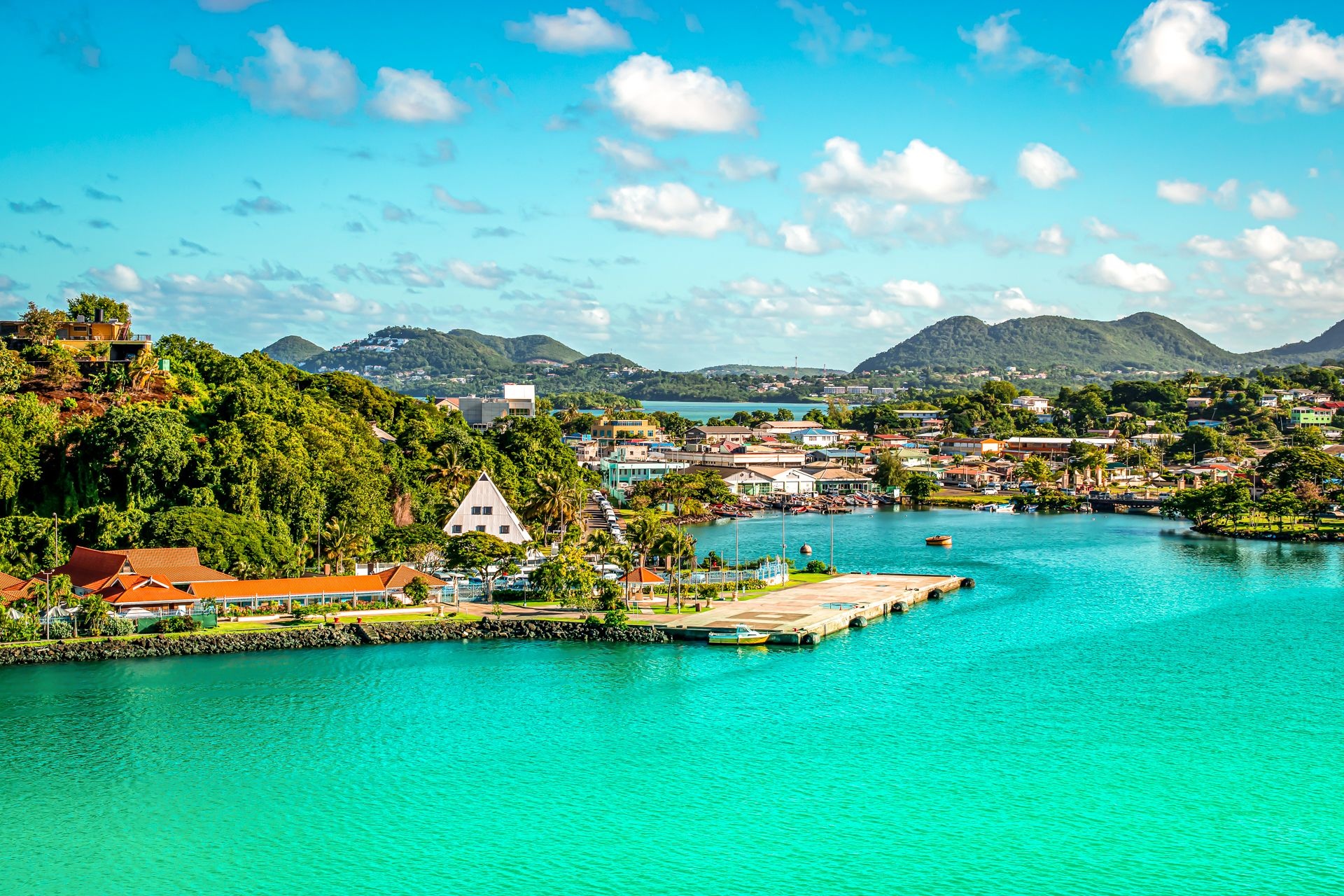 Castries, Saint Lucia, Sandals, Picturesque views, 1920x1280 HD Desktop