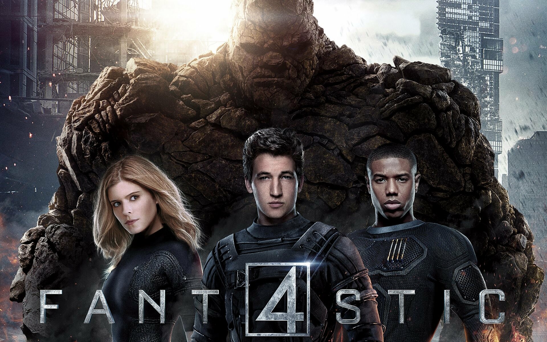 Fantastic 4: A 2015 American superhero film based on the Marvel Comics superhero team. 1920x1200 HD Wallpaper.
