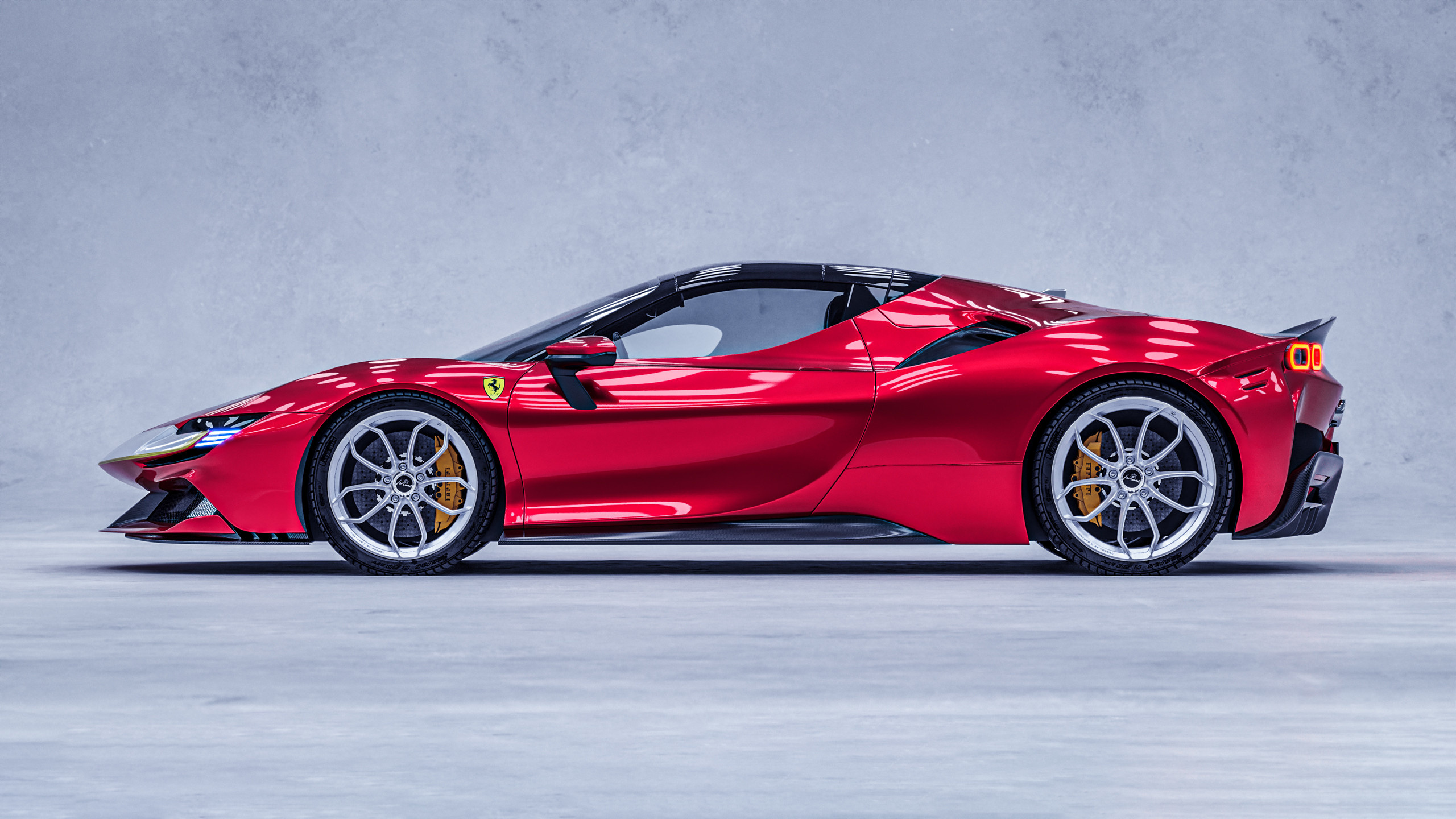 Ferrari SF90, Automotive perfection, Jota edition, Cutting-edge design, 2560x1440 HD Desktop