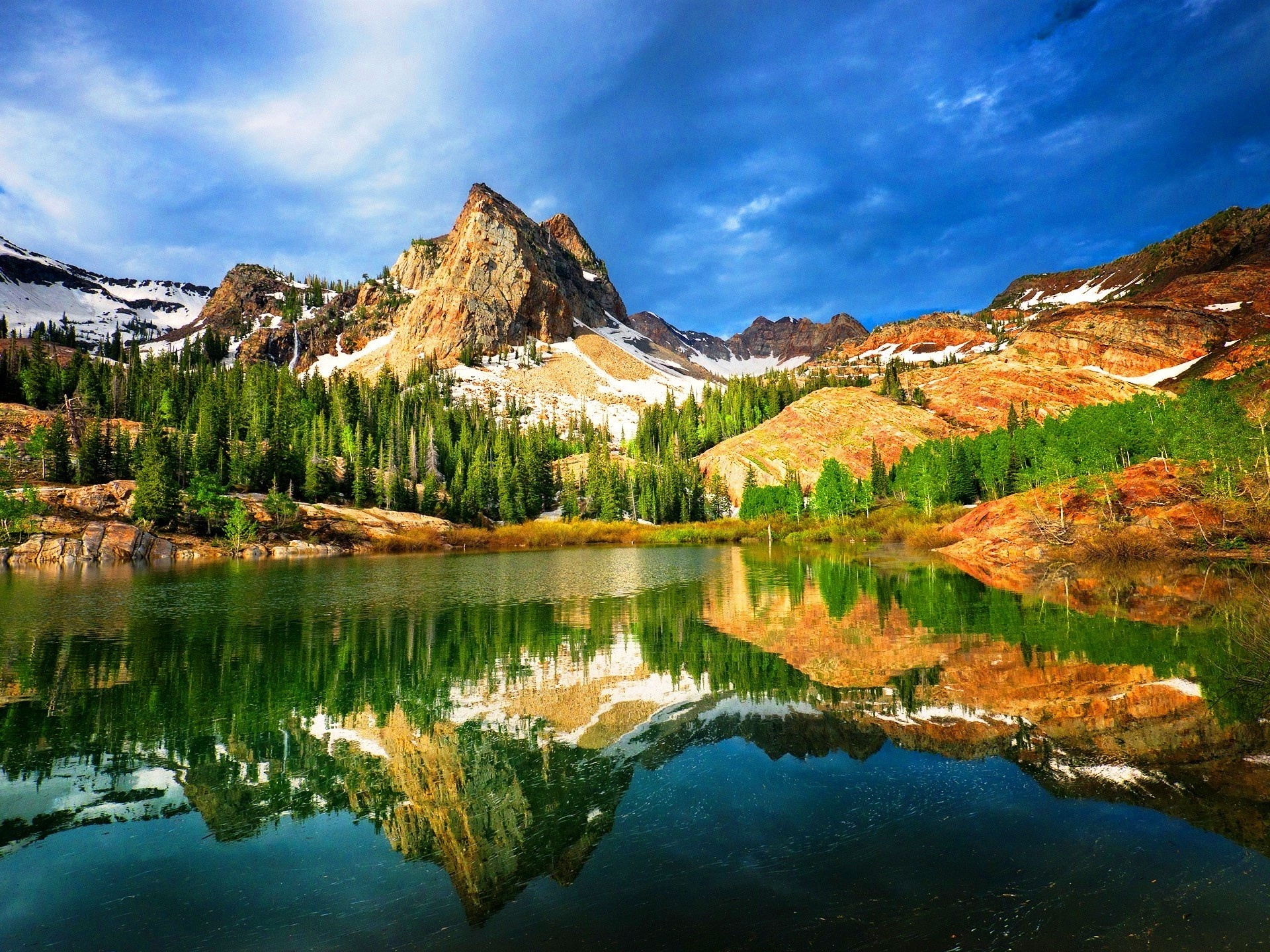 Utah: The state bird is the California seagull, The Mormon State. 1920x1440 HD Wallpaper.