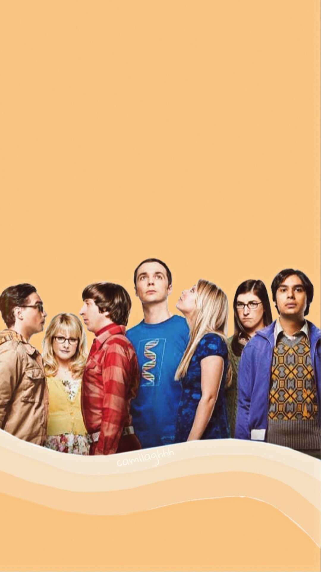 The Big Bang Theory: Penny guides the boys with invaluable lessons about social interactions with women, while they teach her about video games and comic books. 1080x1920 Full HD Wallpaper.