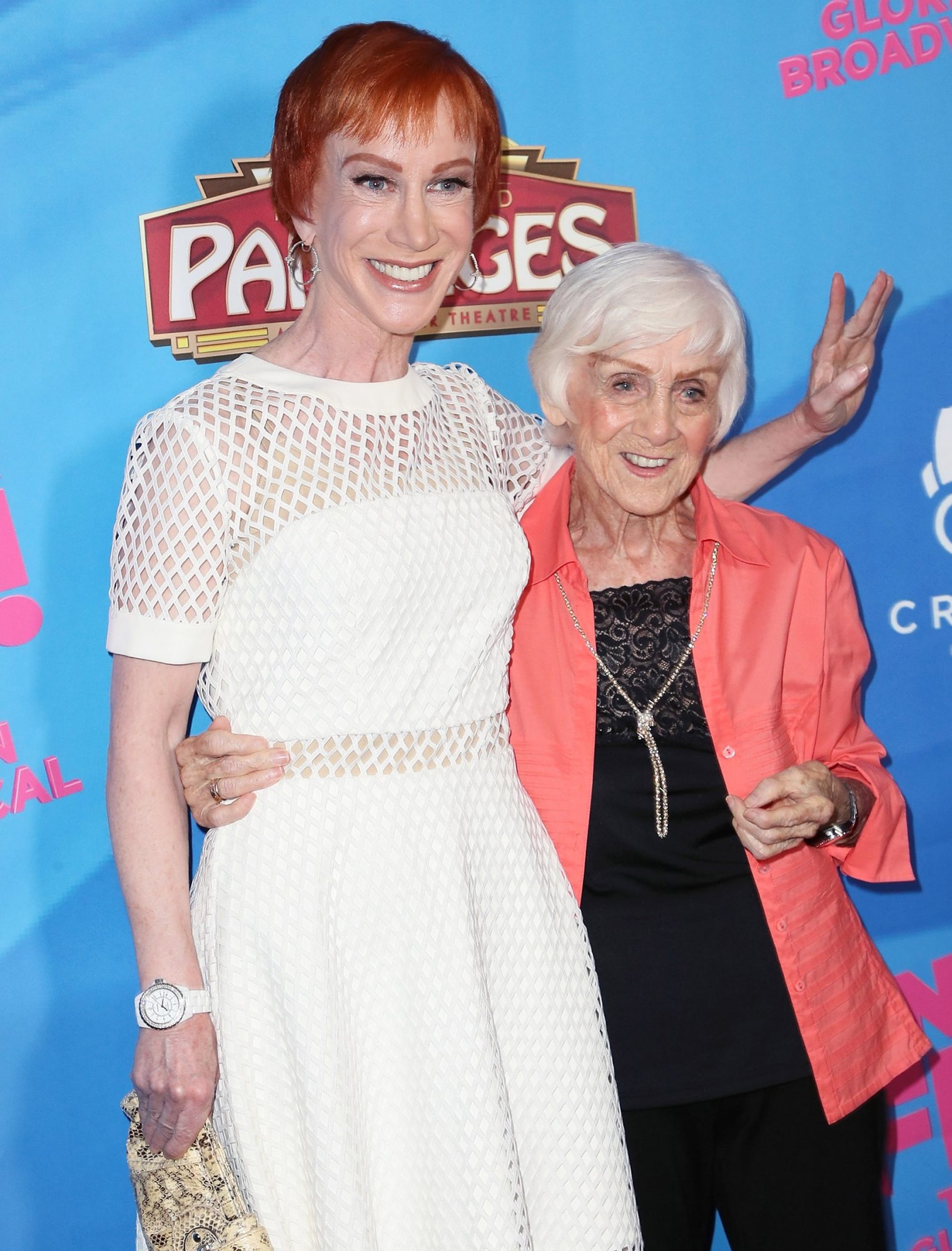 Kathy Griffin: Kathy and Mary Margaret Griffin, 99th Birthday Celebration. 1530x2000 HD Background.