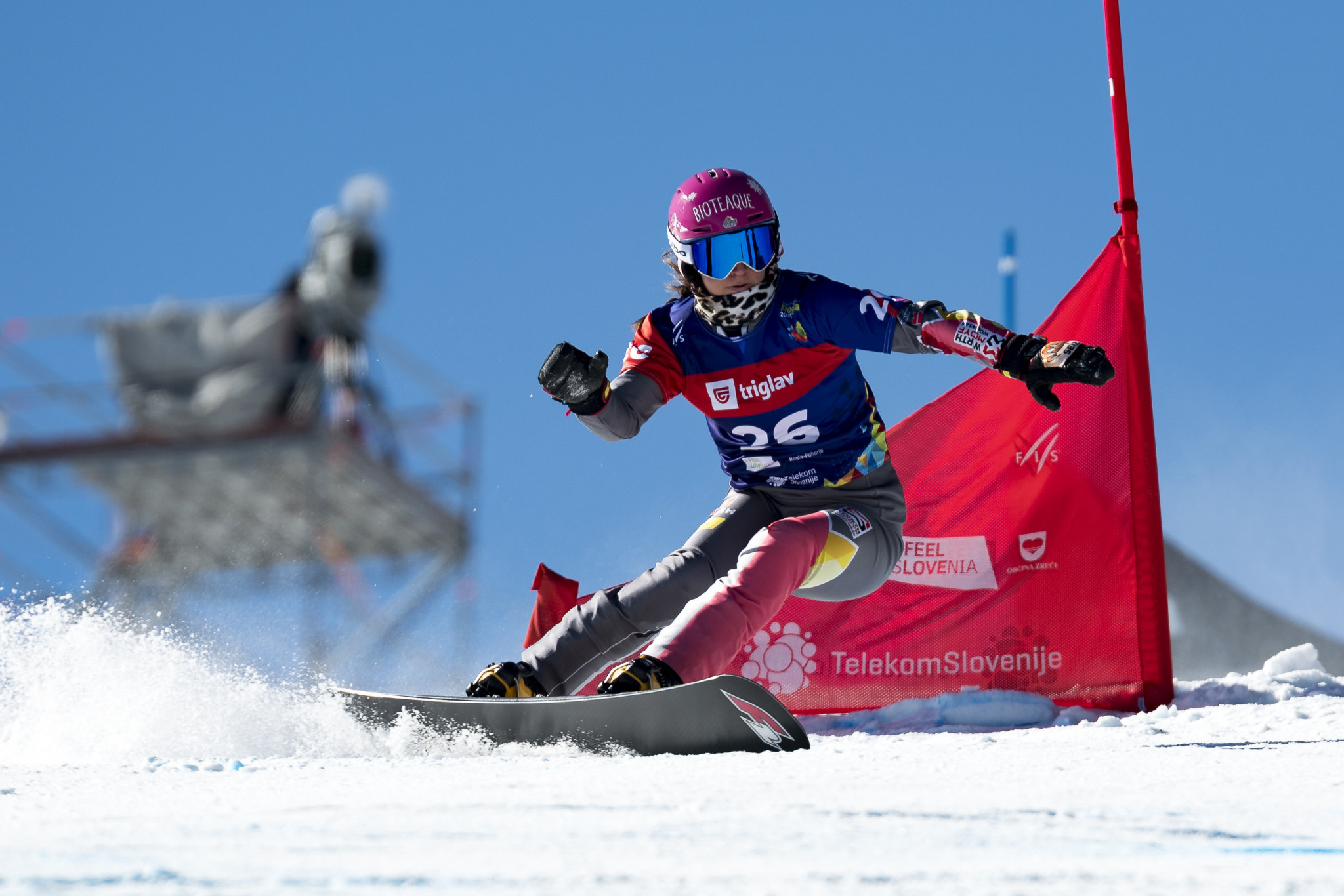 Ramona Theresia Hofmeister, Parallel giant slalom, Alpine snowboard, Carezza host, 2050x1370 HD Desktop