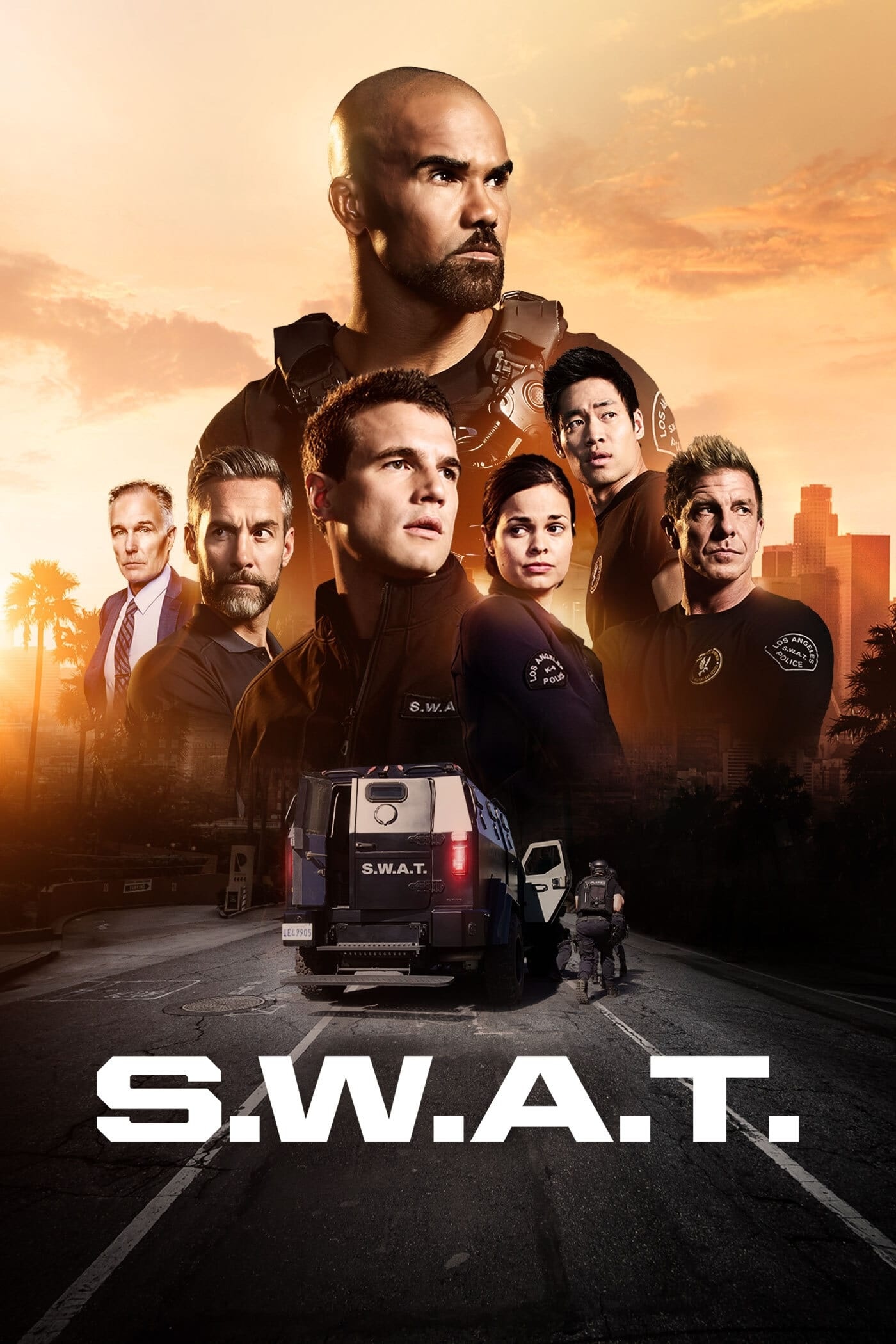 S. W. A. T., 2017 TV series, Dynamic poster art, Compelling characters, 1400x2100 HD Handy