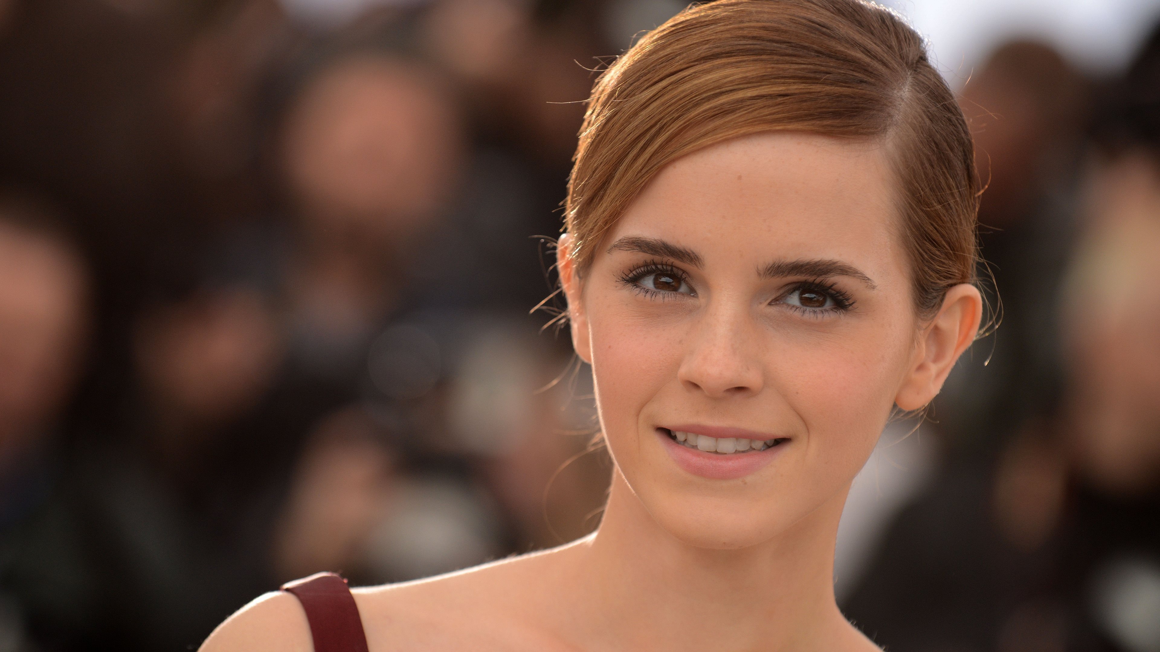 Emma Watson, Celebrity, Portrait, High quality, 3840x2160 4K Desktop