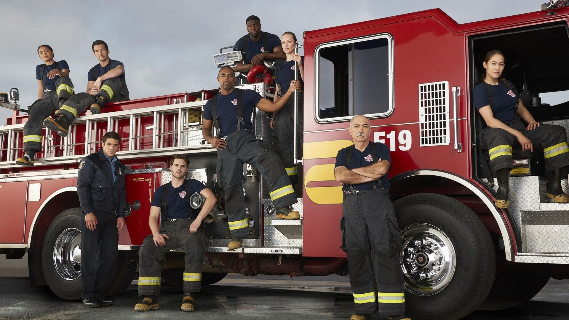 Station 19 wallpapers, Emotional connections, Heartwarming scenes, Multi-dimensional cast, 1920x1080 Full HD Desktop