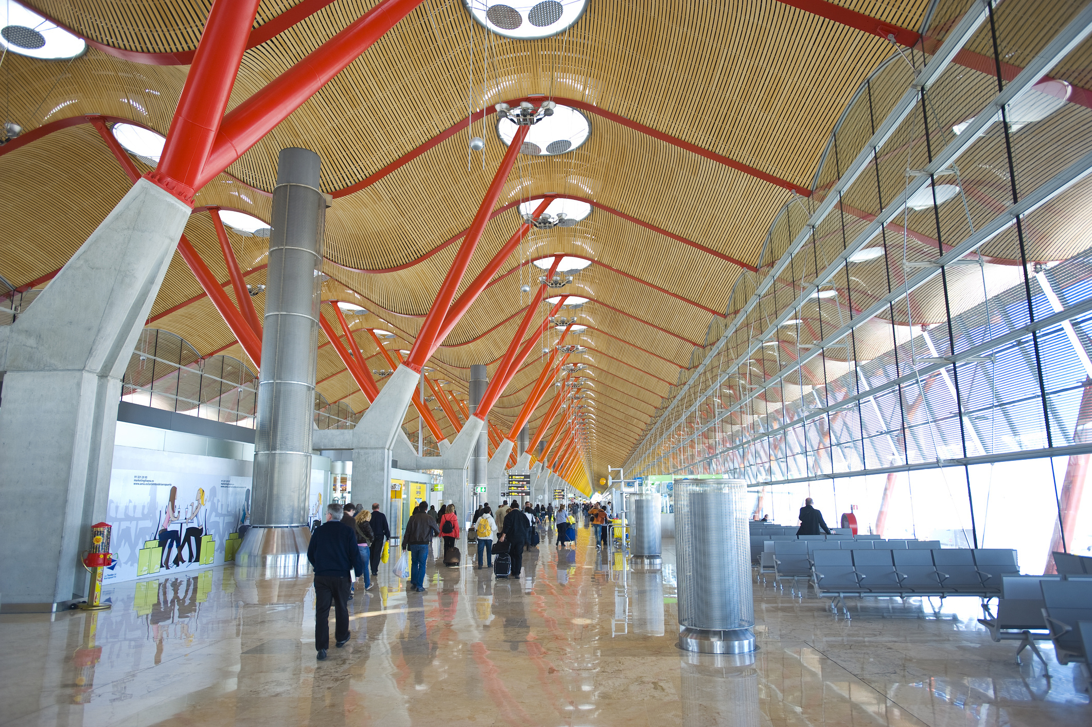 Adolfo Suarez Madrid-Barajas Airport, Iberia's president, Madrid's Barajas Airport, Aviation updates, 2130x1420 HD Desktop