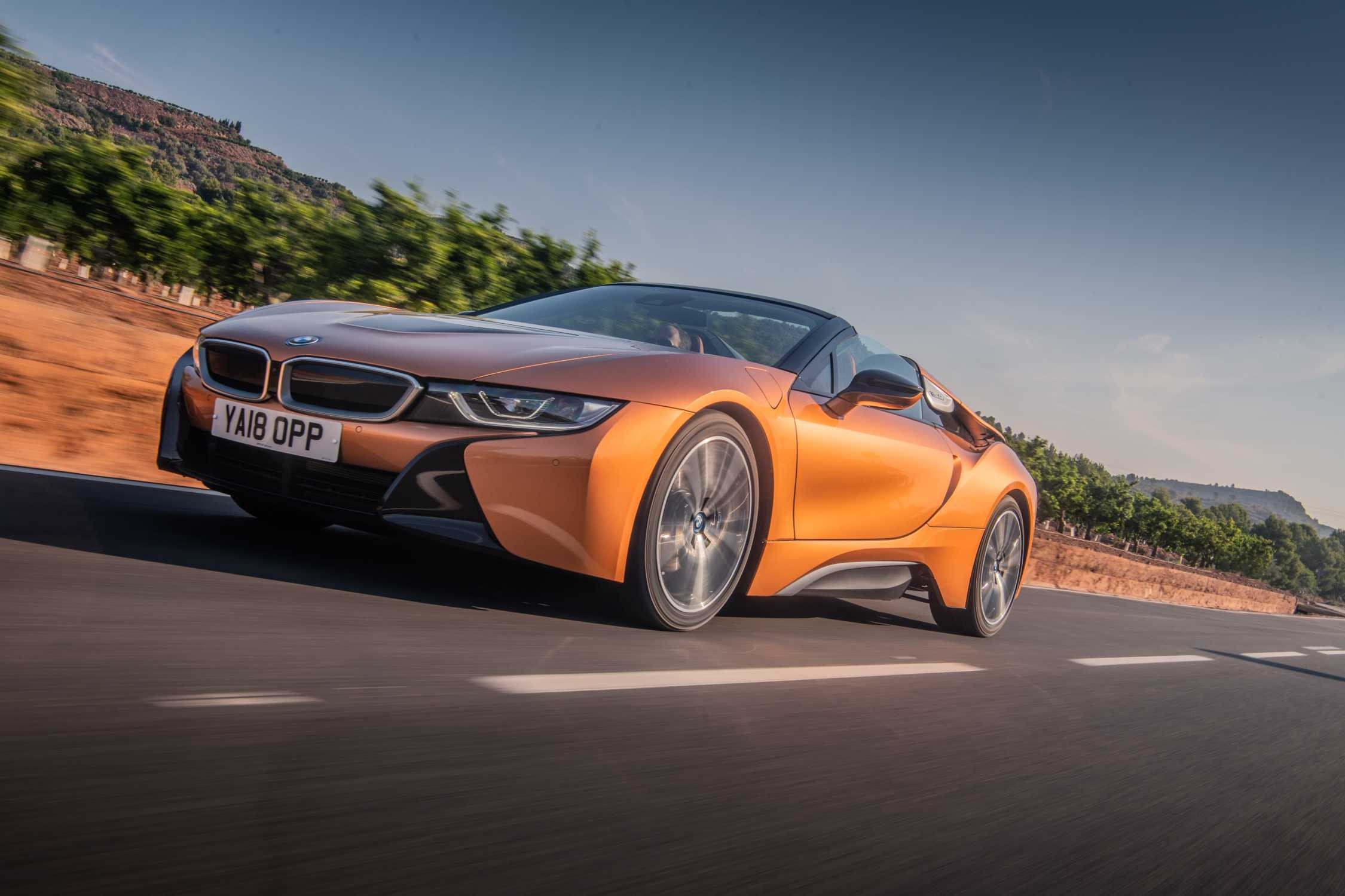 BMW i8, The new roadster, Open-air exhilaration, Unparalleled performance, Cutting-edge design, 2250x1500 HD Desktop