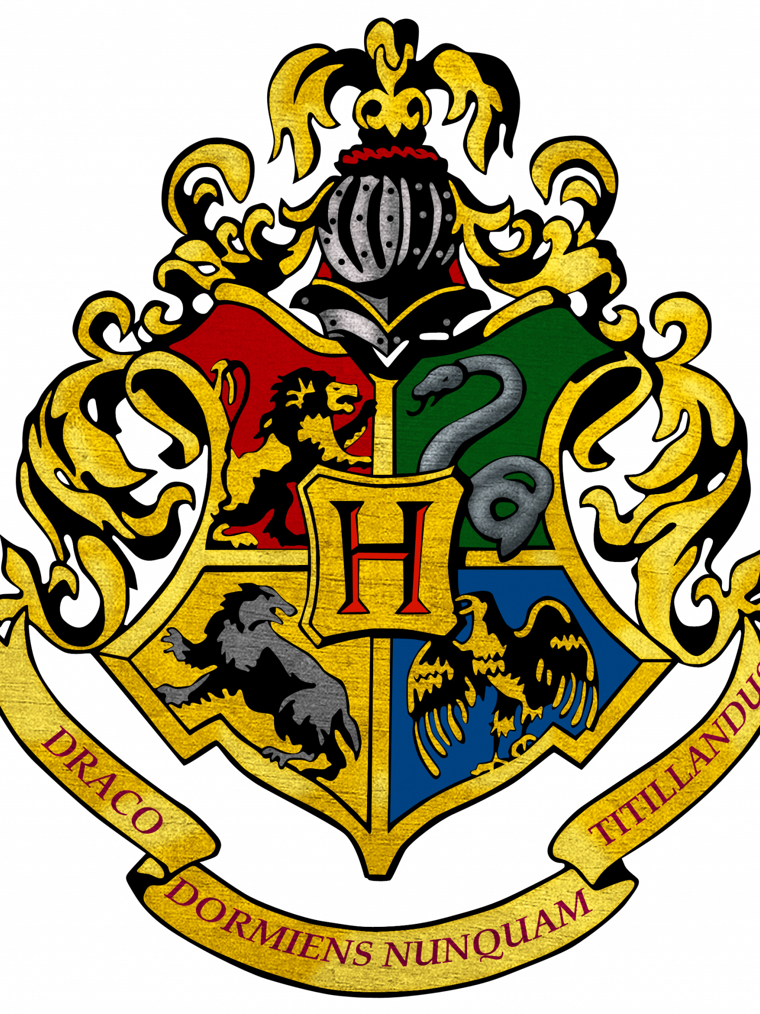 Hogwarts logo, Desktop mobile tablet, Wallpaper, Magical aesthetics, 1540x2050 HD Handy
