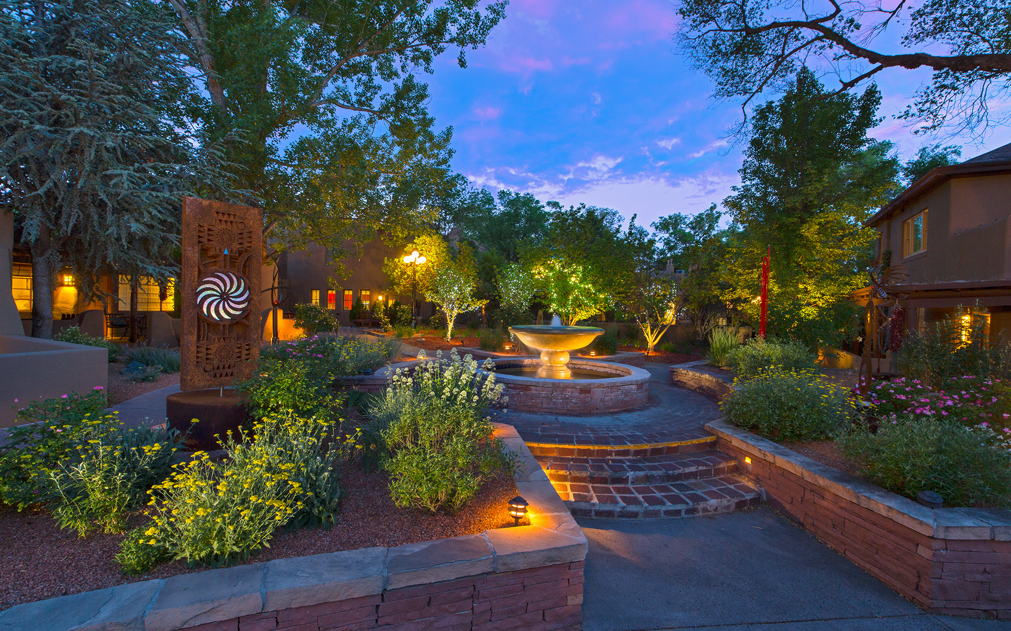 Luxury hotel, Resort in New Mexico, La Posada de Santa Fe, 2000x1250 HD Desktop