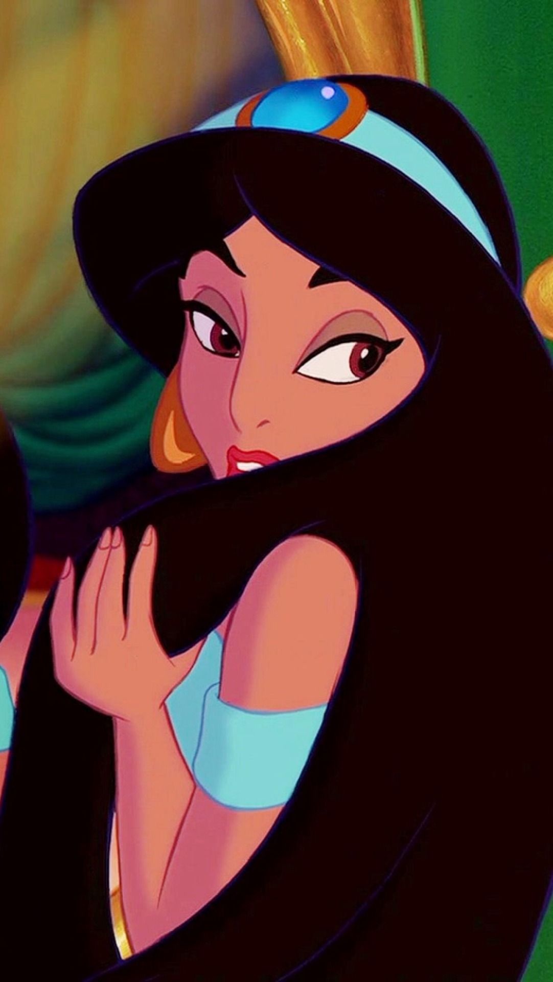 Princess Jasmine, Animation, Aladdin, 1090x1920 HD Phone