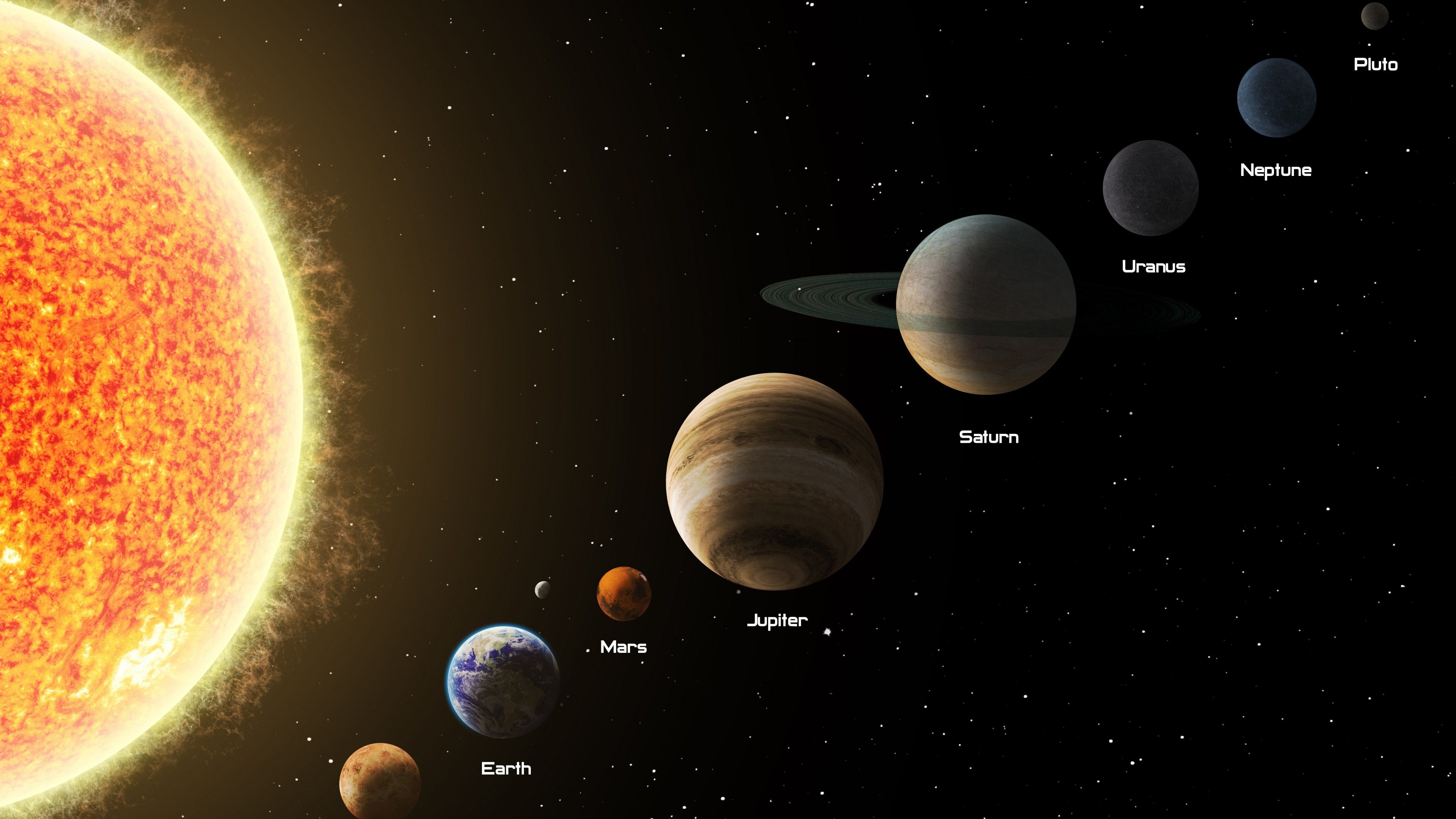 Solar system planets wallpapers, top free backgrounds, 3840x2160 4K Desktop