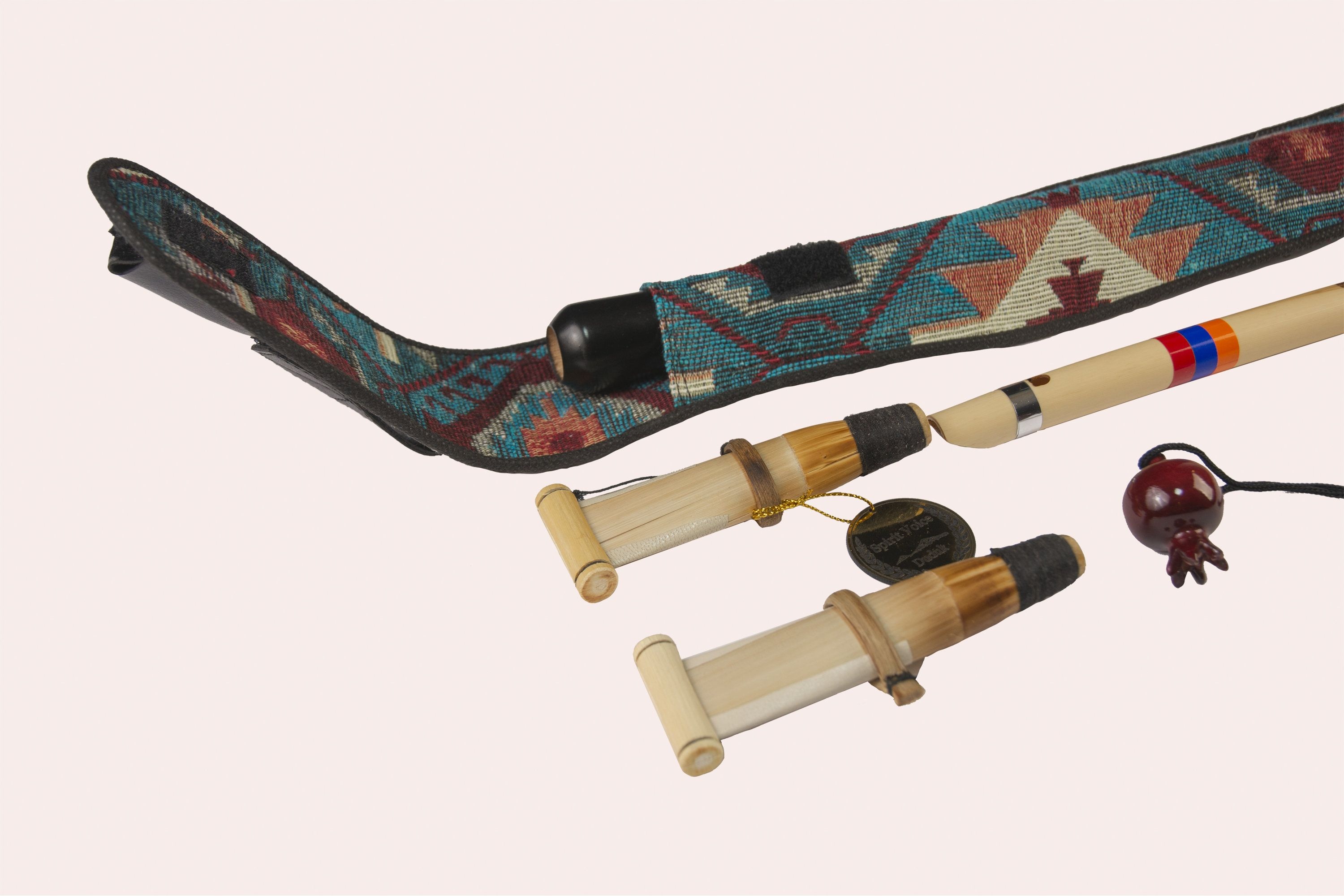 Duduk: The Armenian oboe, A double reed wind instrument made of the wood of the apricot tree. 3000x2000 HD Background.