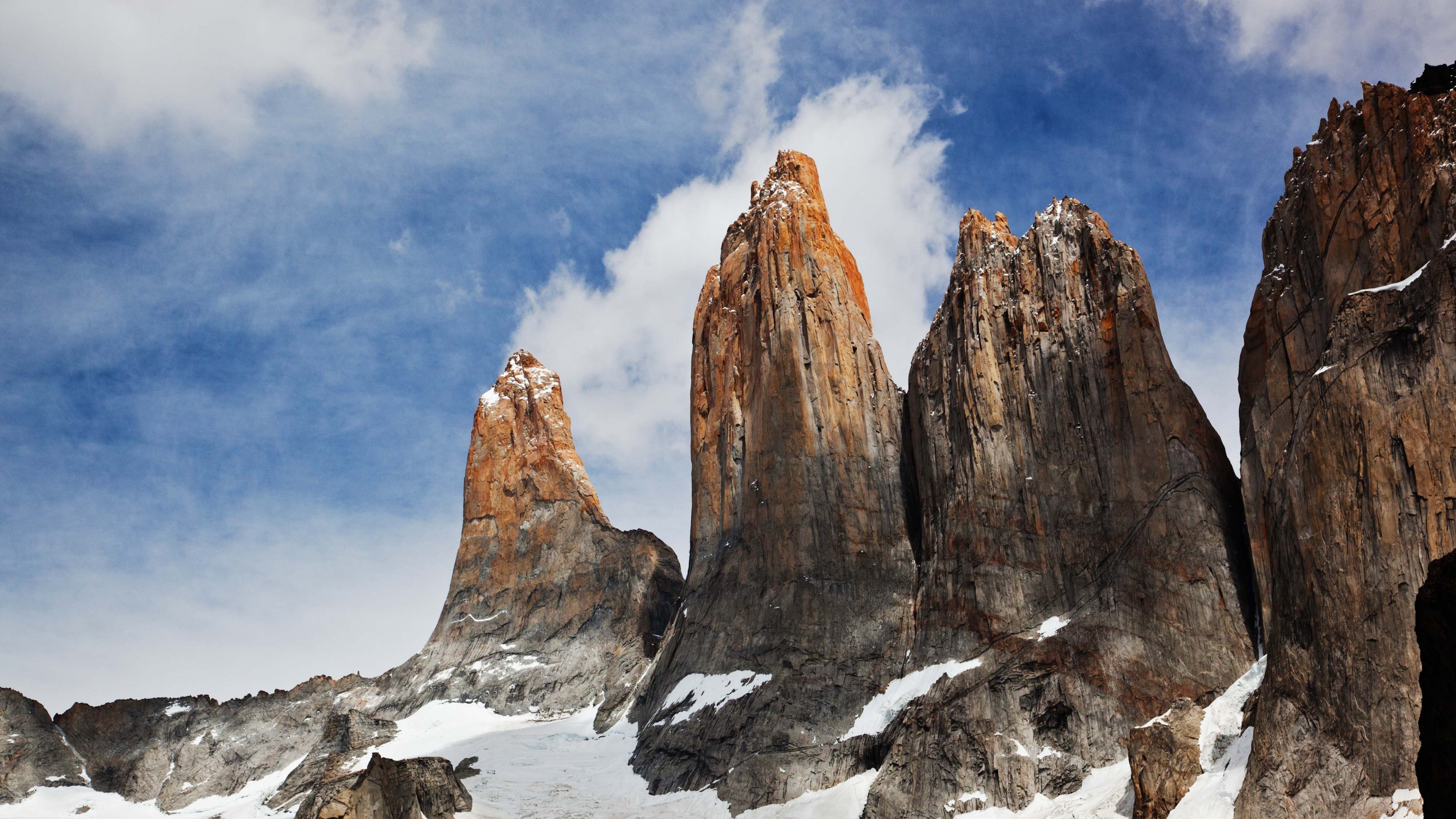 Torres del Paine National Park, Popular wallpapers, Backgrounds, 4K, 3840x2160 4K Desktop
