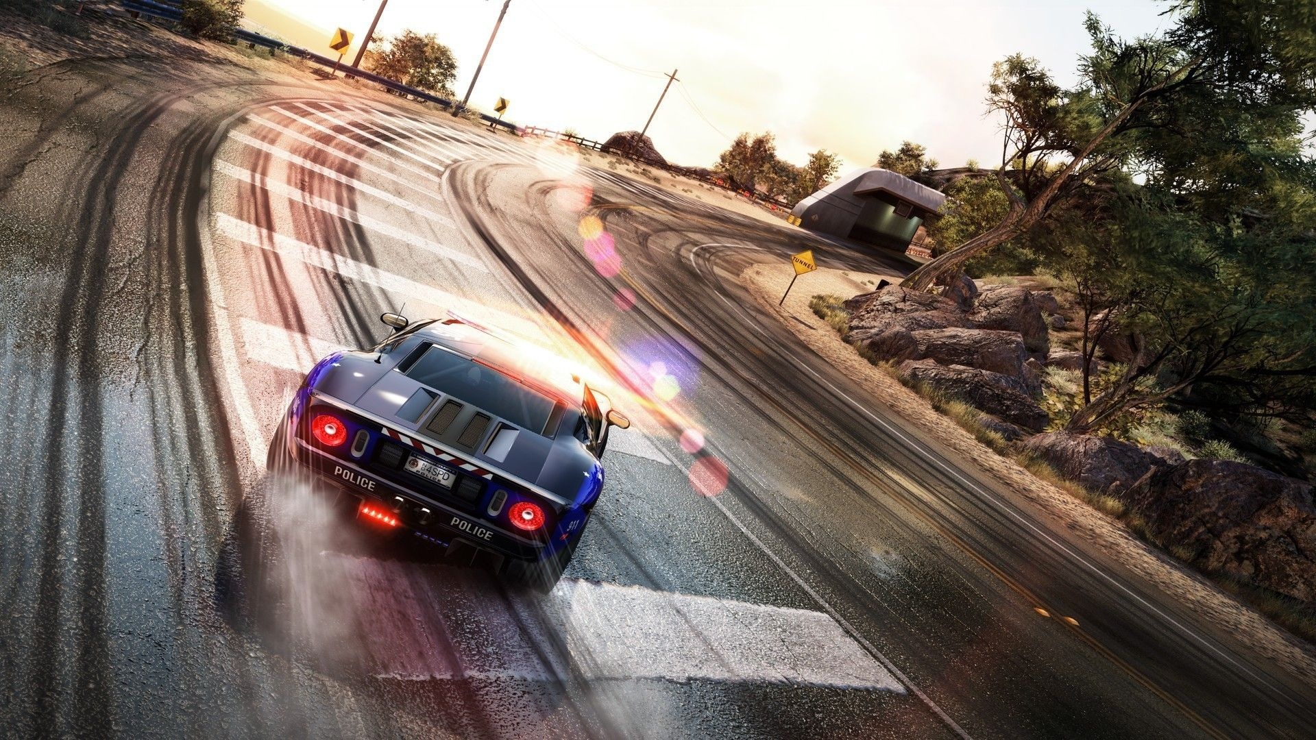 Racing Game, GT40, Hot Pursuit, Drifting, 1920x1080 Full HD Desktop