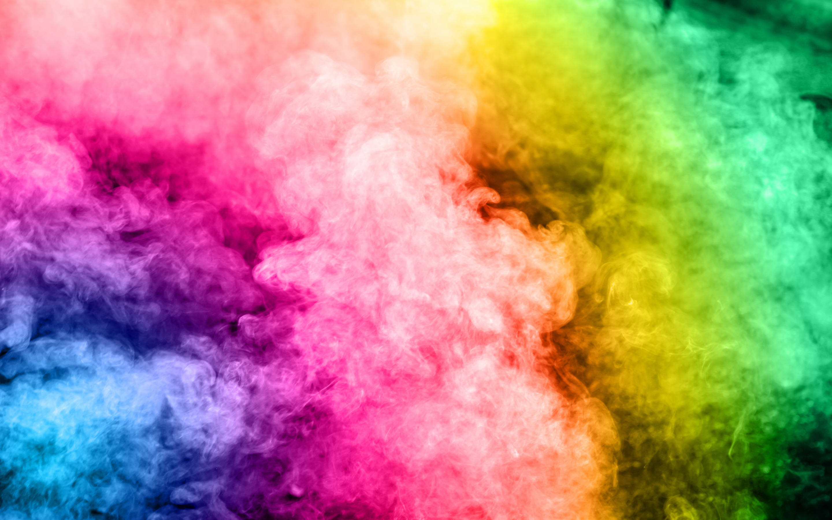 Colorful smoke wallpapers, Rainbow color palette, Creative and artistic, High-quality and HD, 2880x1800 HD Desktop