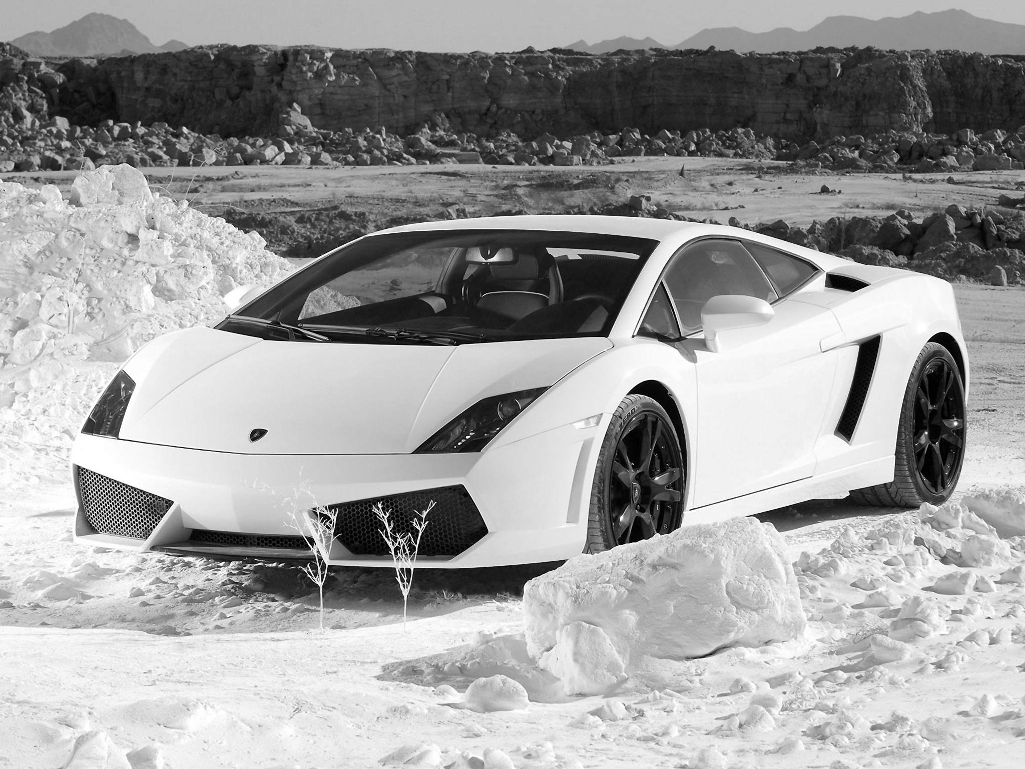 2008 Lamborghini Gallardo, LP560-4, High-resolution wallpapers, Exotic sports car, 2050x1540 HD Desktop