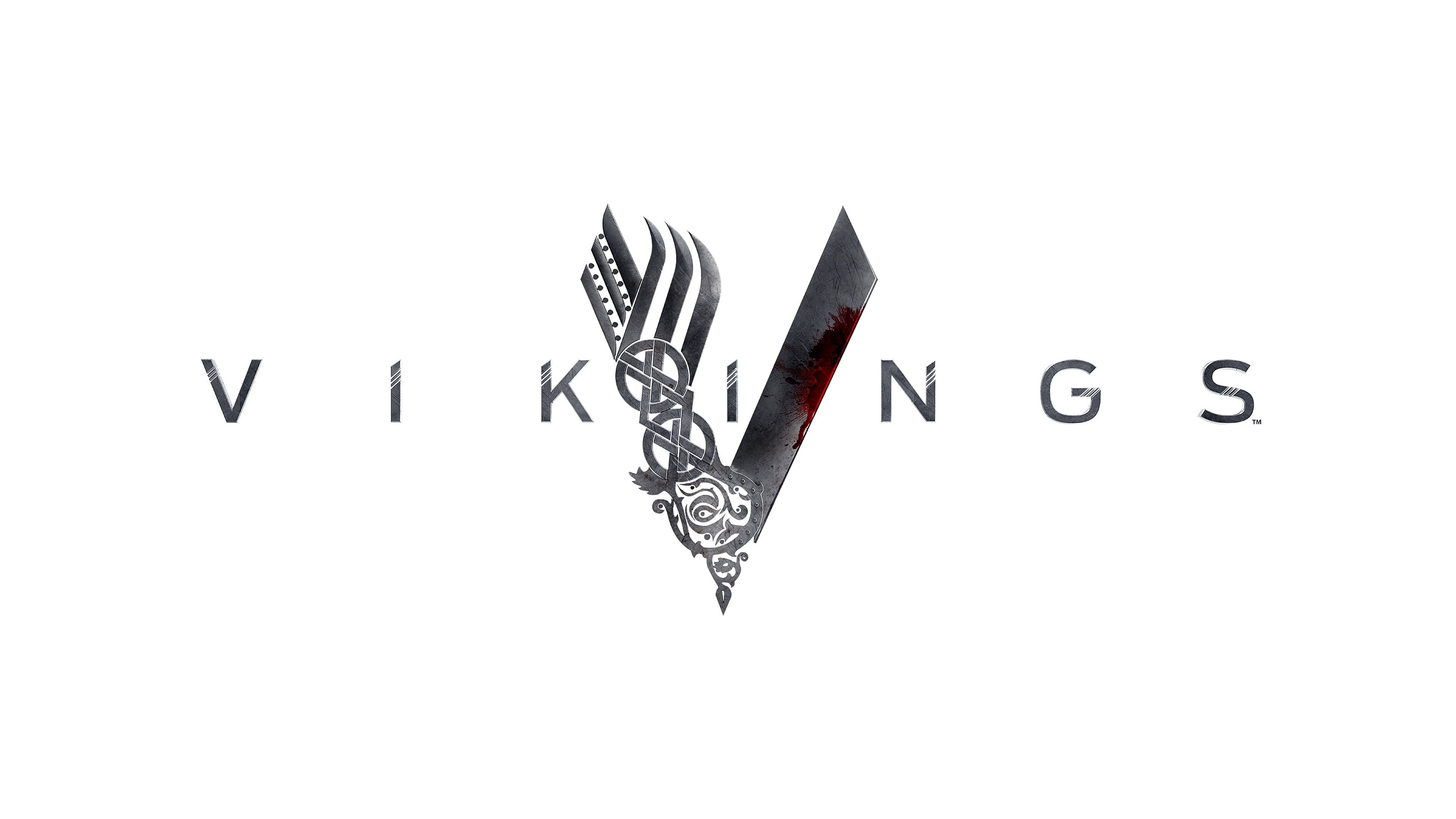 Vikings TV Series, Logo design, Cool wallpapers, High definition, 3840x2160 4K Desktop