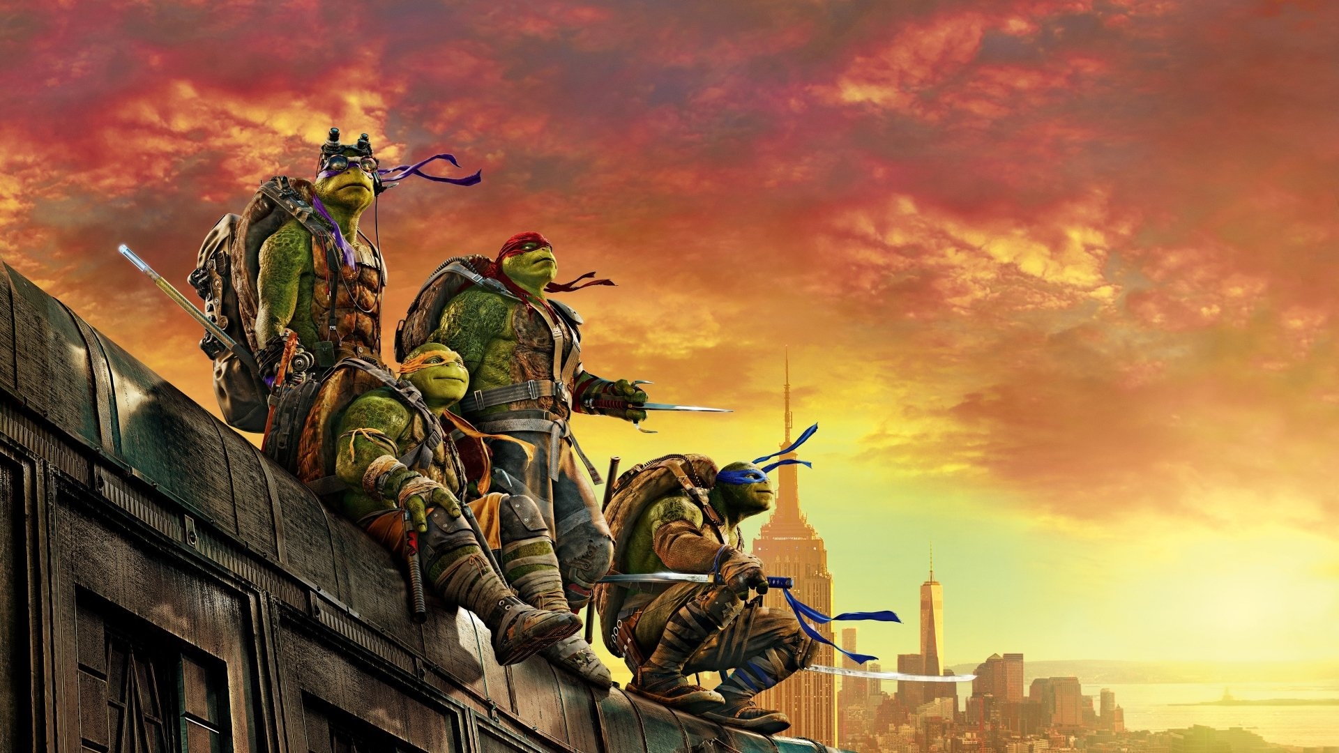 Mutant Ninja Turtles, 4K Ultra HD, Wallpaper background images, Animated heroes, 1920x1080 Full HD Desktop