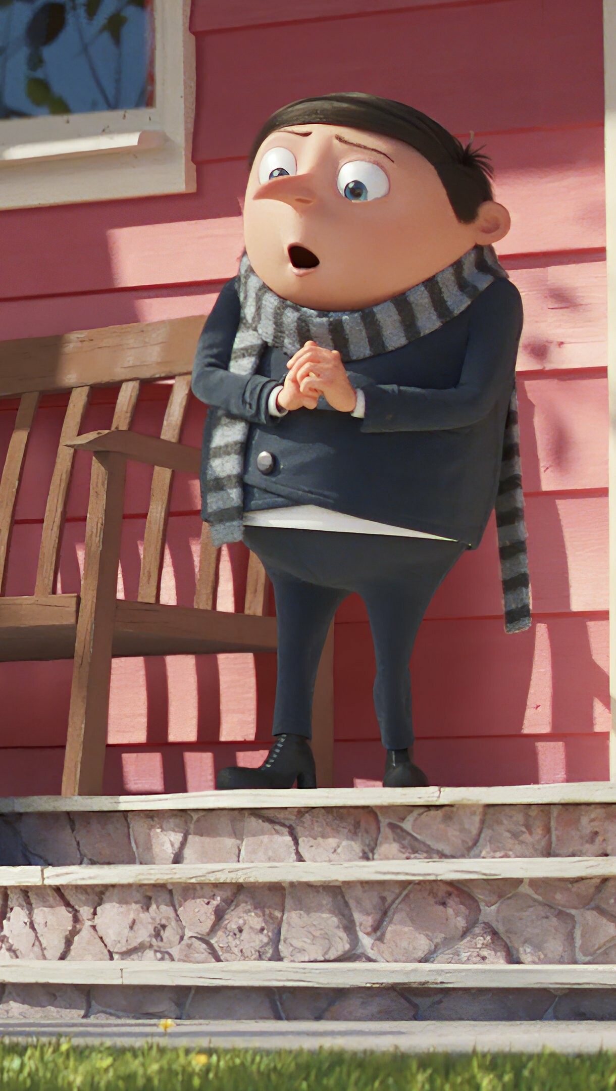 Minions: The Rise of Gru: Felonious Gru, The protagonist of the Despicable Me film series. 1220x2160 HD Wallpaper.