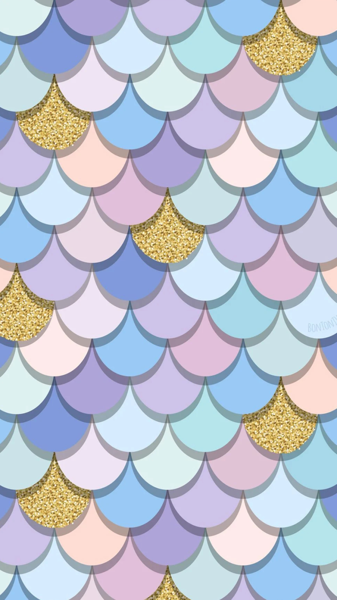 Mermaid scales iPhone, Beautiful wallpapers, Phone backgrounds, Whimsical design, 1080x1920 Full HD Handy