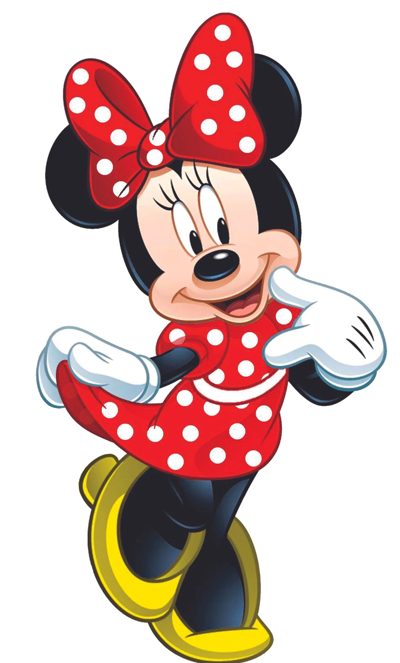 Minnie Mouse, Design with vinyl, Polka dot decor, Wayfair, 1370x2270 HD Phone