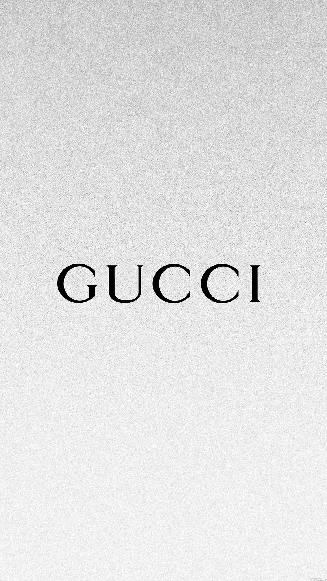 Gucci: Monochrome, Company's logo, The luxury brand. 1250x2210 HD Wallpaper.