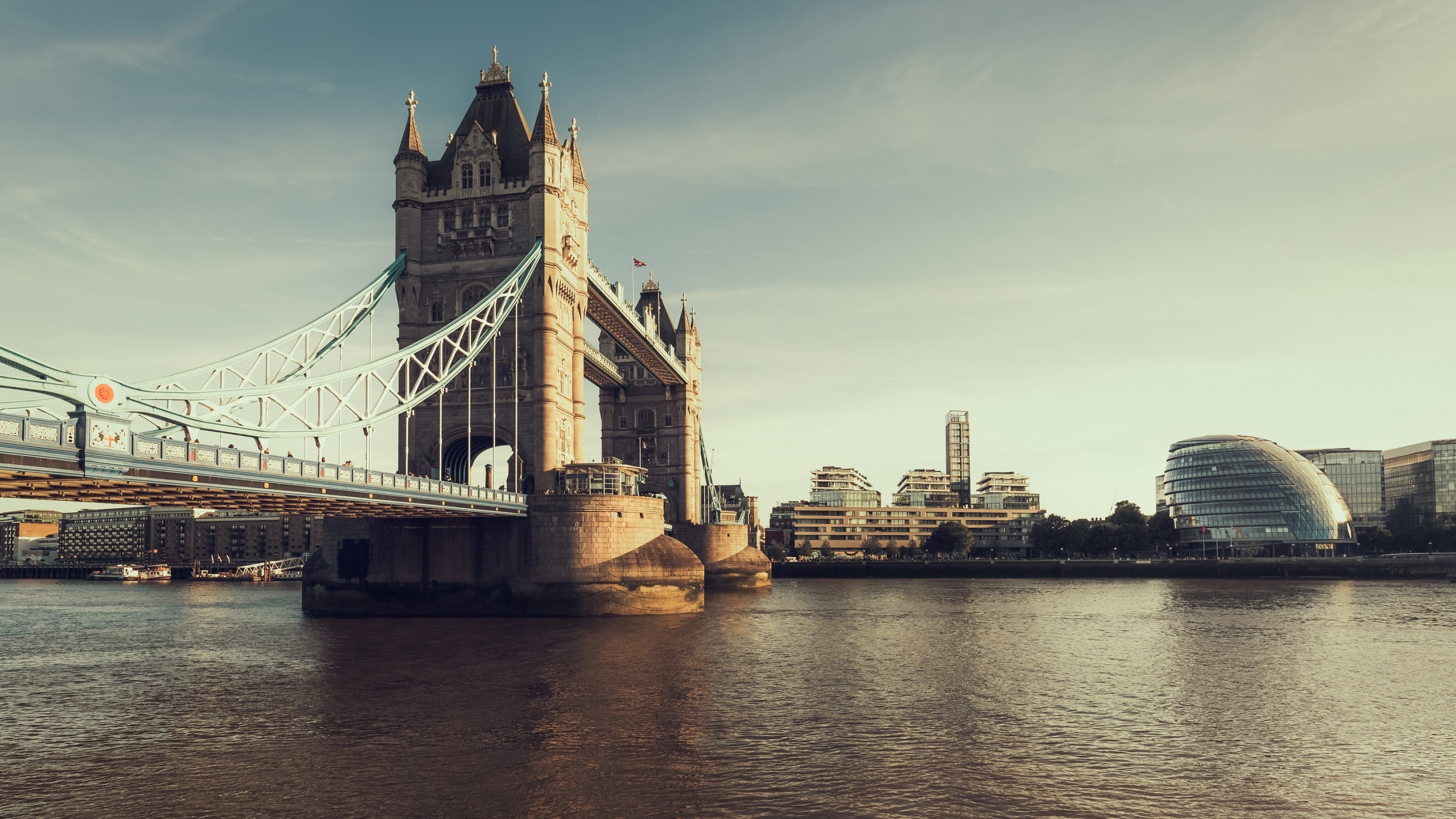 London Skyline, Travels, Desktop Wallpapers, 4K, 3840x2160 4K Desktop