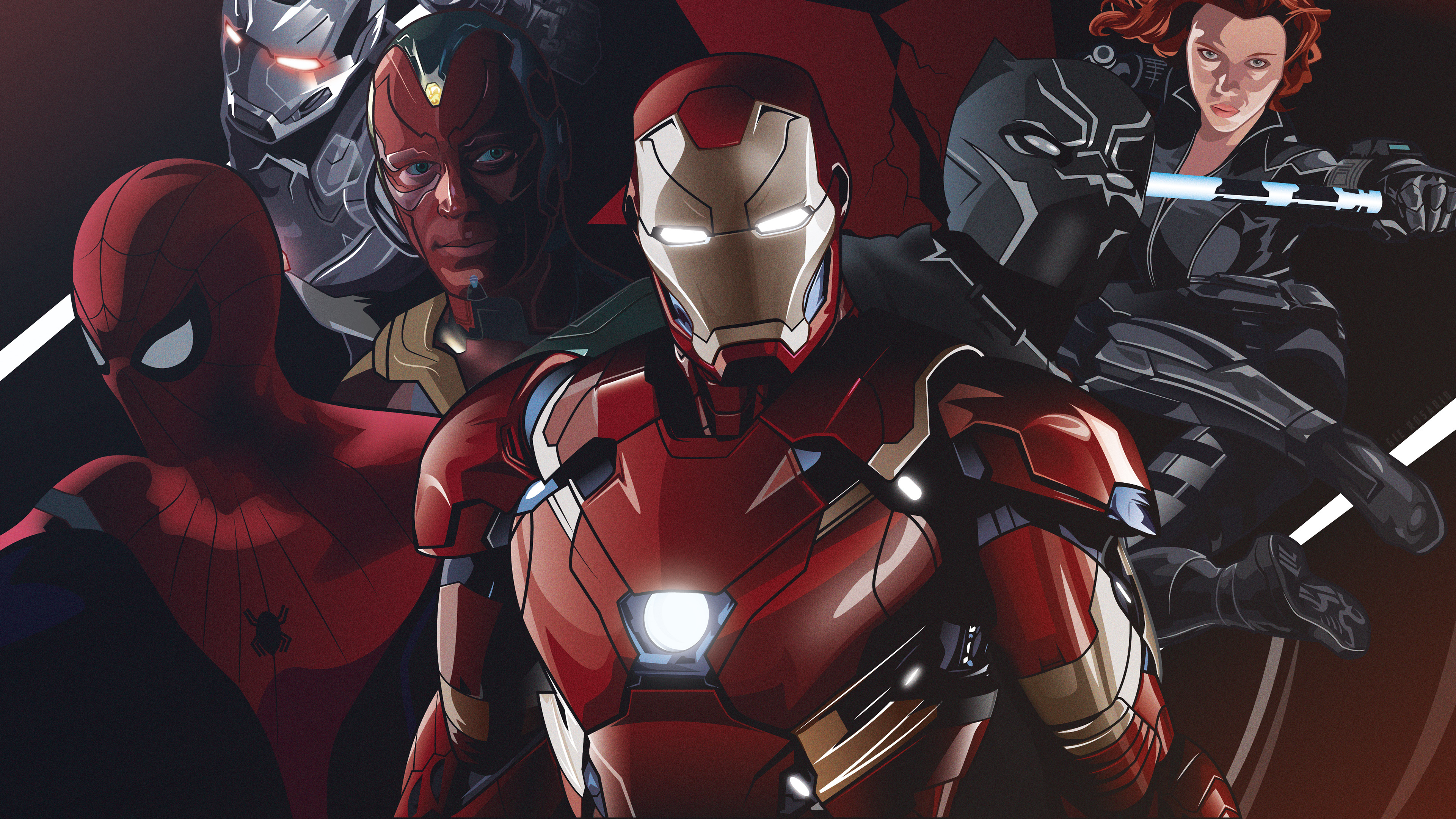 Captain America: Civil War, 4K Ultra HD, High-octane action, 3840x2160 4K Desktop
