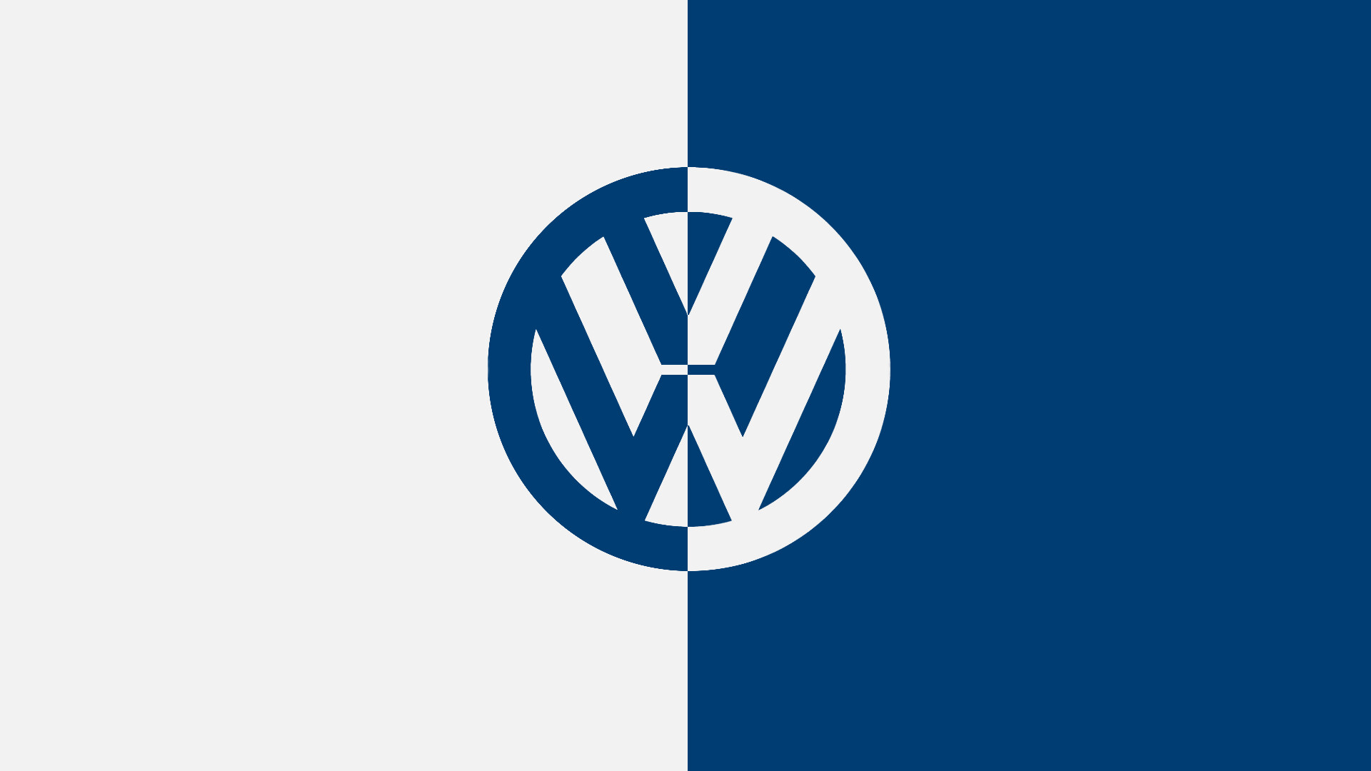 Volkswagen: German car brand, Minimalistic. 1920x1080 Full HD Background.