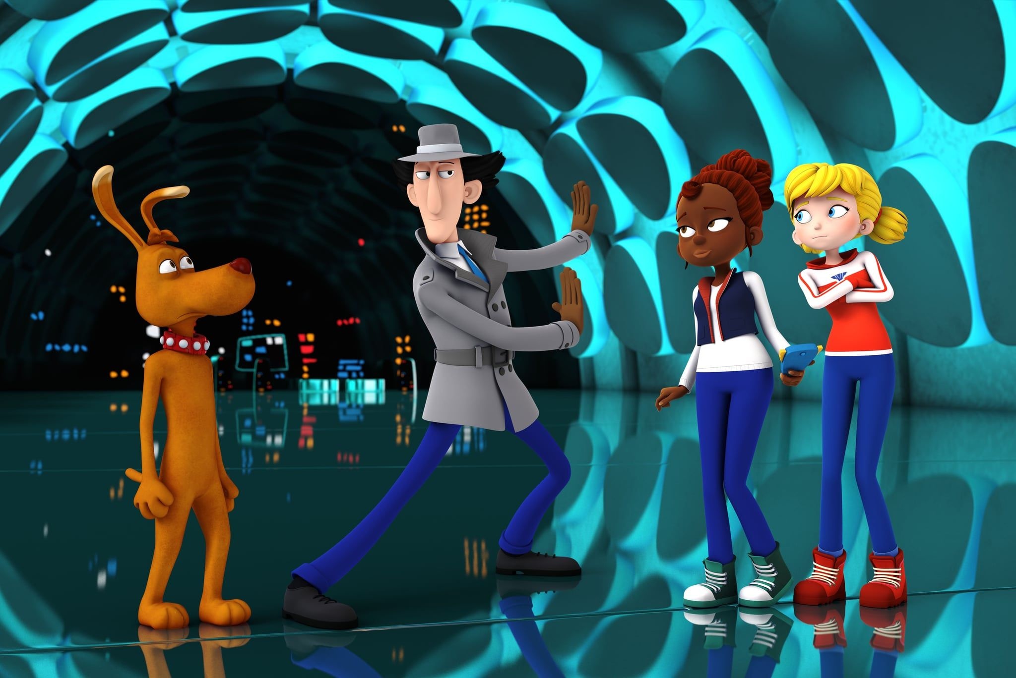 Inspector Gadget, Iconic cartoon character, Gadgets and gizmos, Animated adventure, 2050x1370 HD Desktop