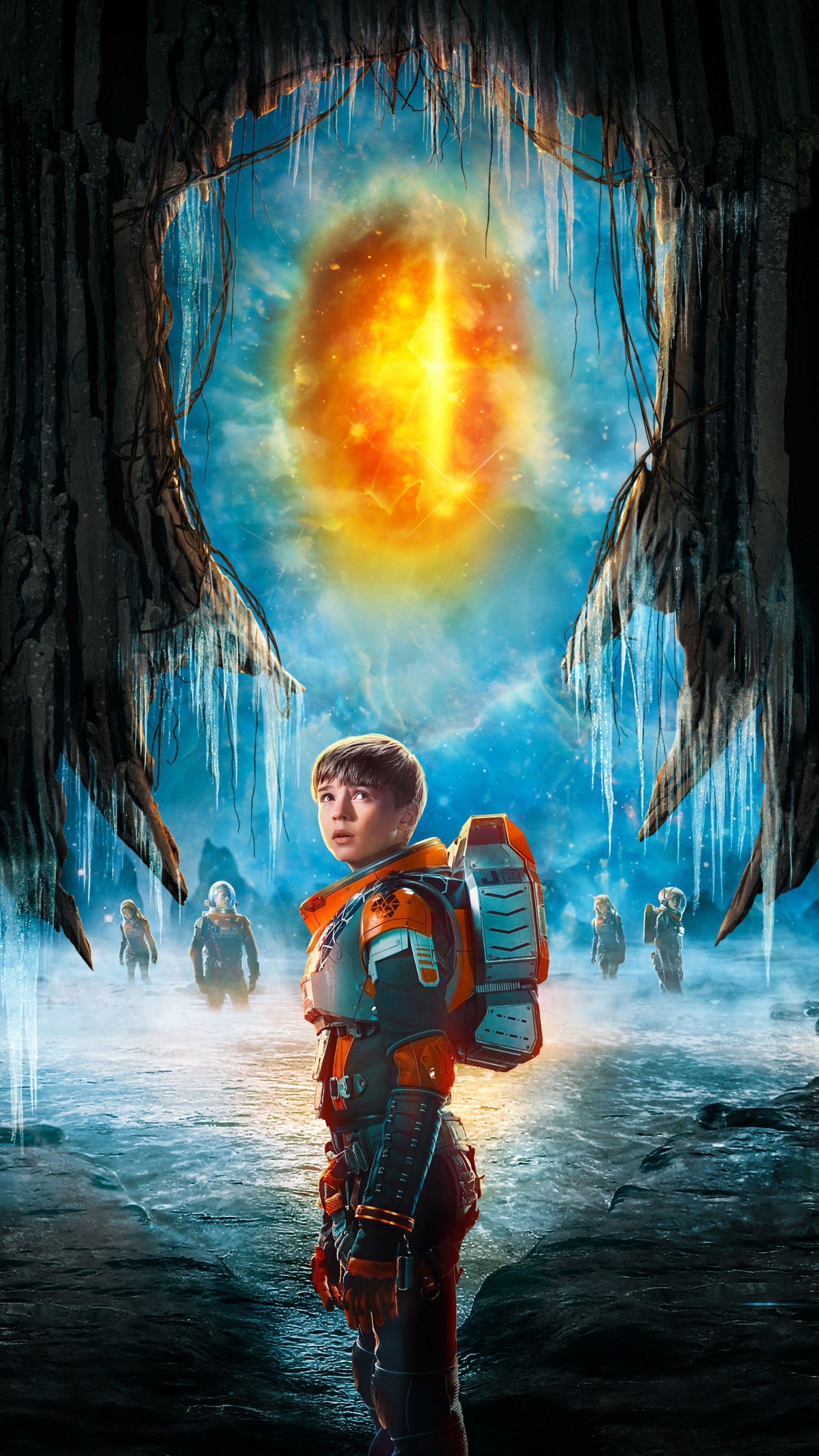 Lost in Space, Popular TV show, Season 2, Space exploration, 2160x3840 4K Phone