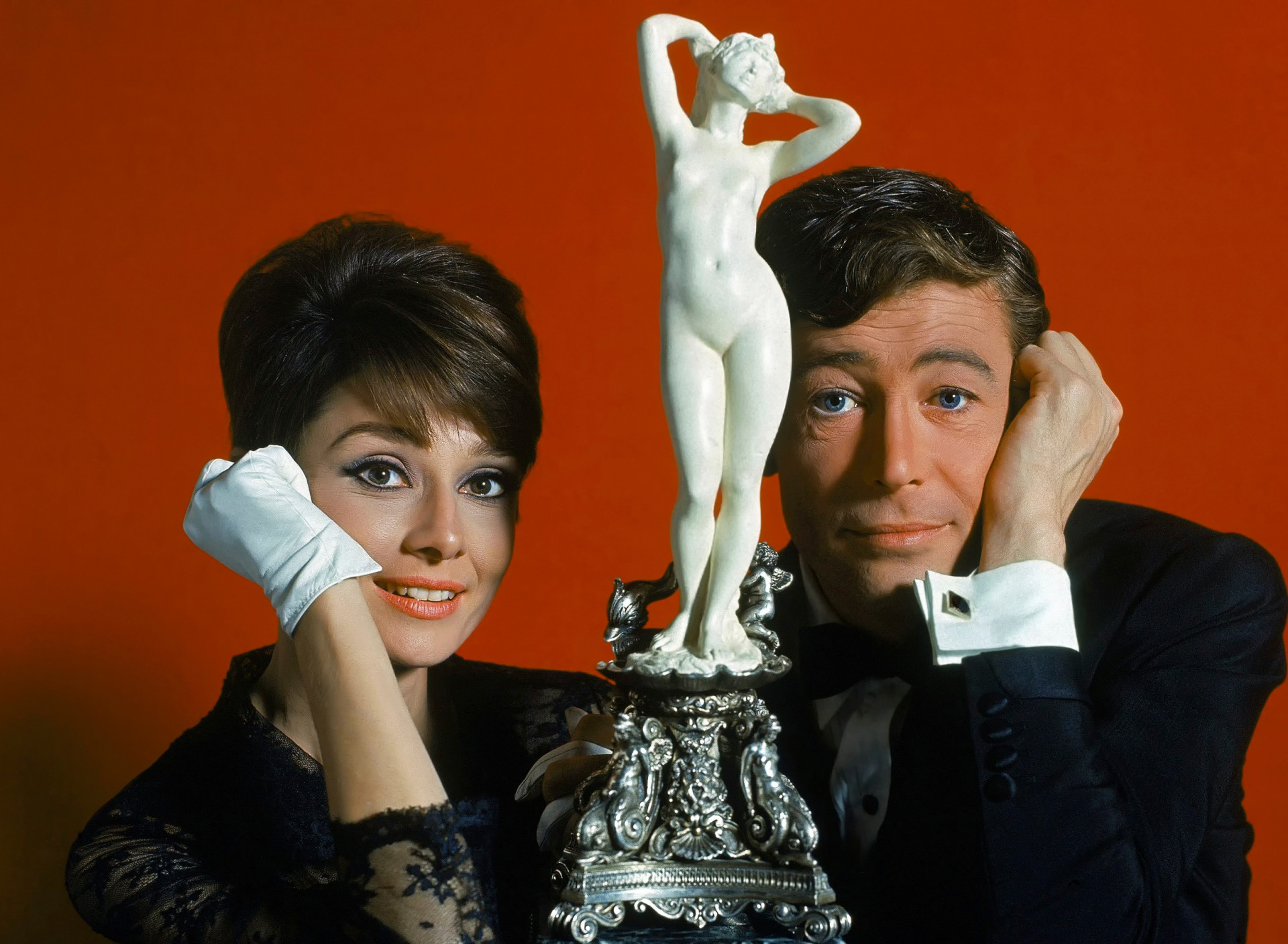 Retro Audrey Hepburn, Peter O'Toole, How to Steal a Million, Section style, 1920x1410 HD Desktop