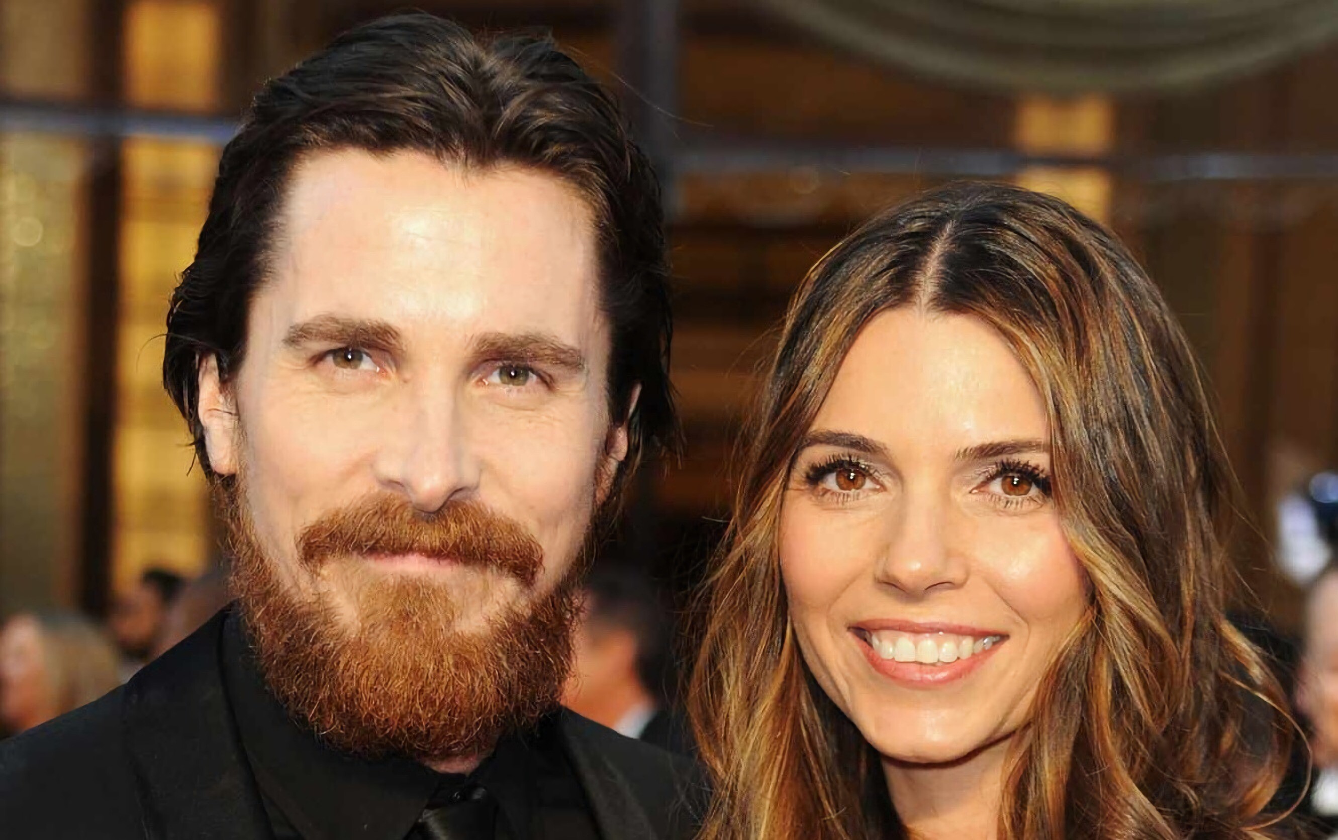 Christian Bale, Sibi Blazic, Private partnership, Hollywood love, 2670x1680 HD Desktop