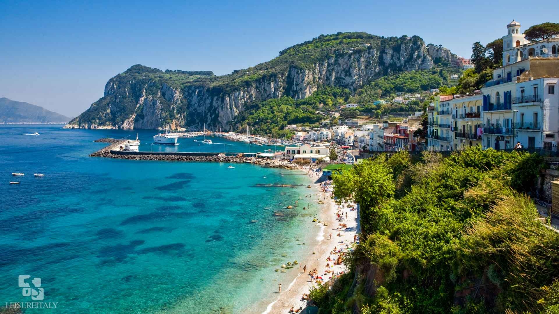 Capri Island, Secret world, Hidden treasures, Enigmatic beauty, 1920x1080 Full HD Desktop