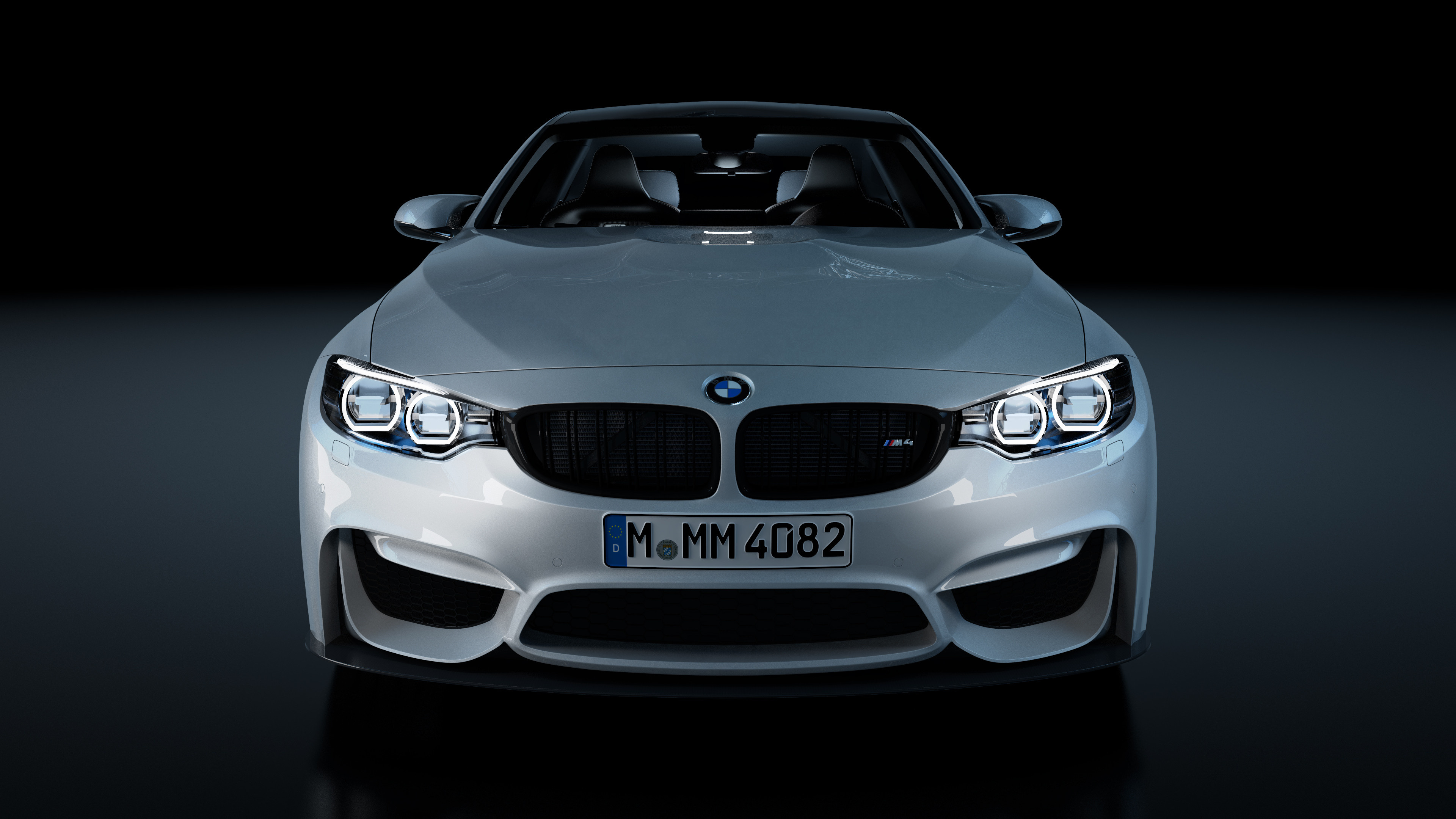 BMW M4, Artistic rendition, Impressive visuals, 3840x2160 4K Desktop