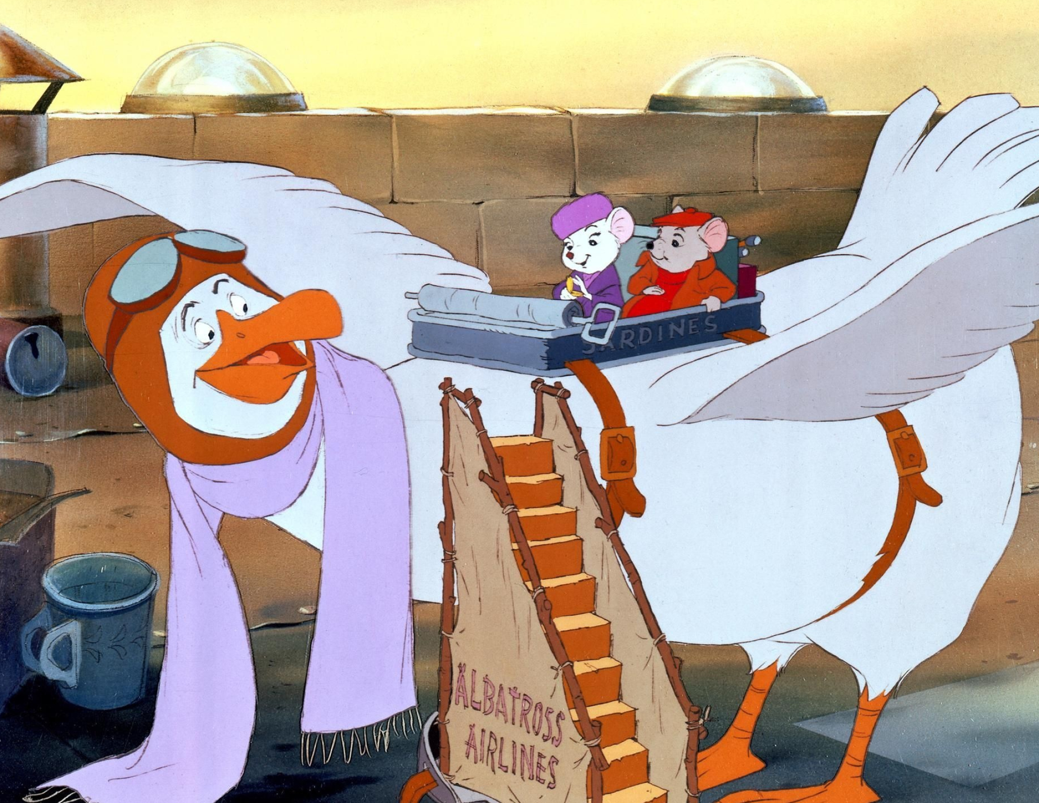 The Rescuers, Classic animation, Memorable characters, Wallpaper backgrounds, 2050x1590 HD Desktop