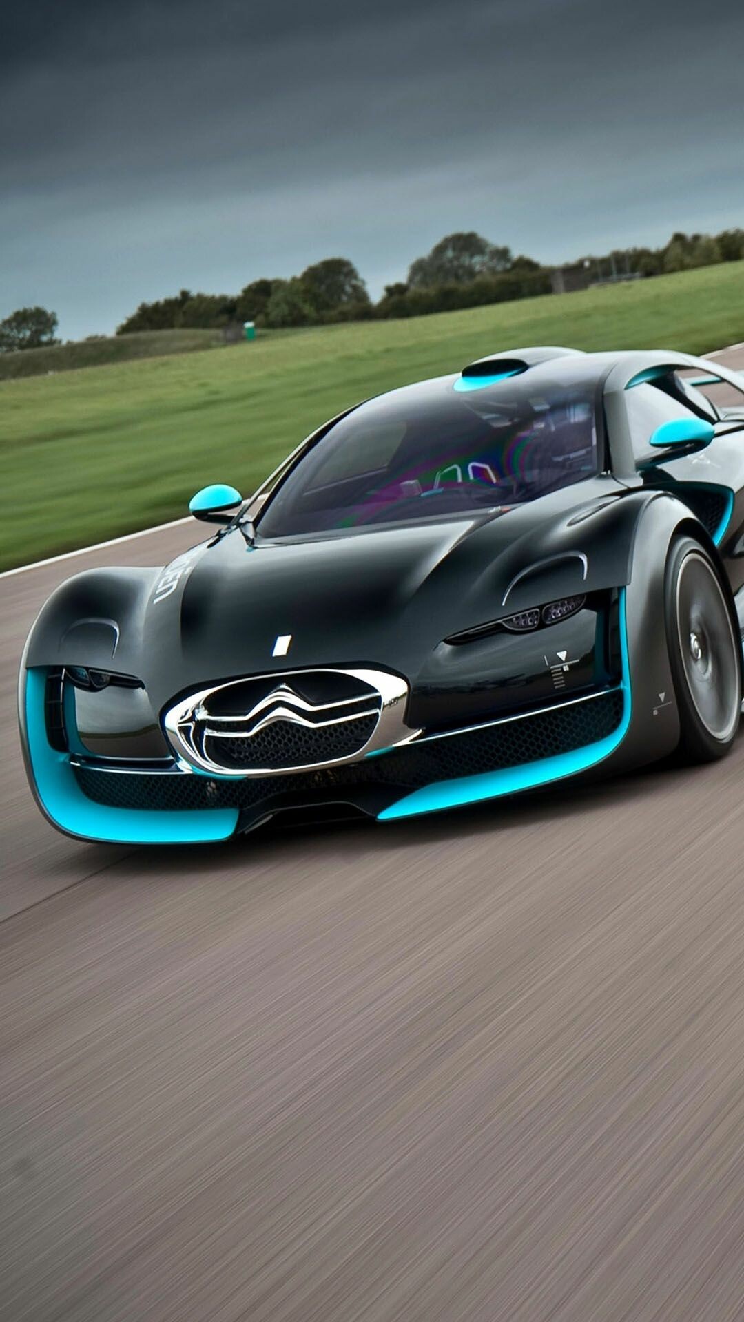 Citroen: Model Survolt, A concept electric racing car, Super cars, Sport cars. 1080x1920 Full HD Background.