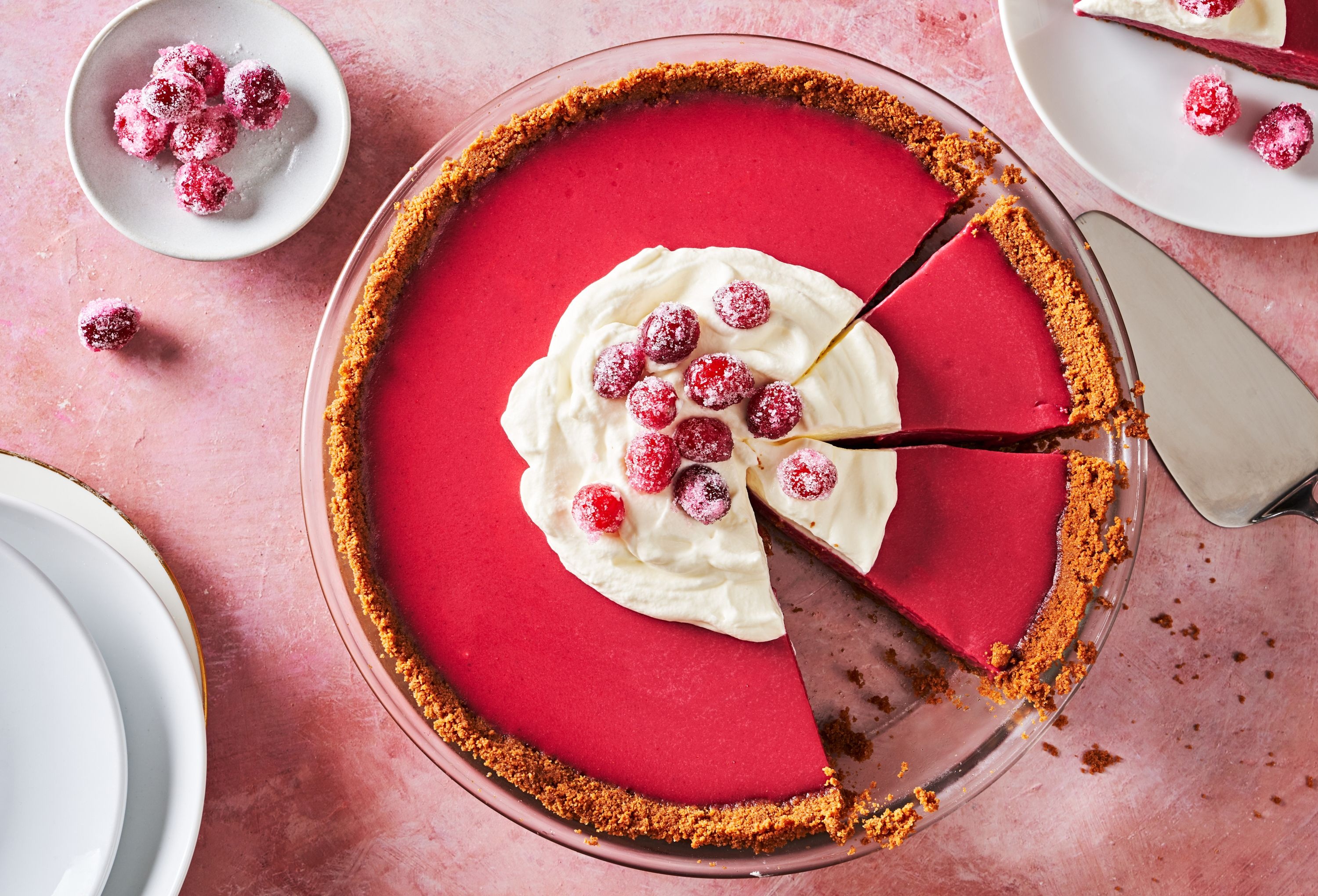 Pie: Cranberry, Defined by the crusts, A baked dish, Dessert. 3000x2040 HD Background.