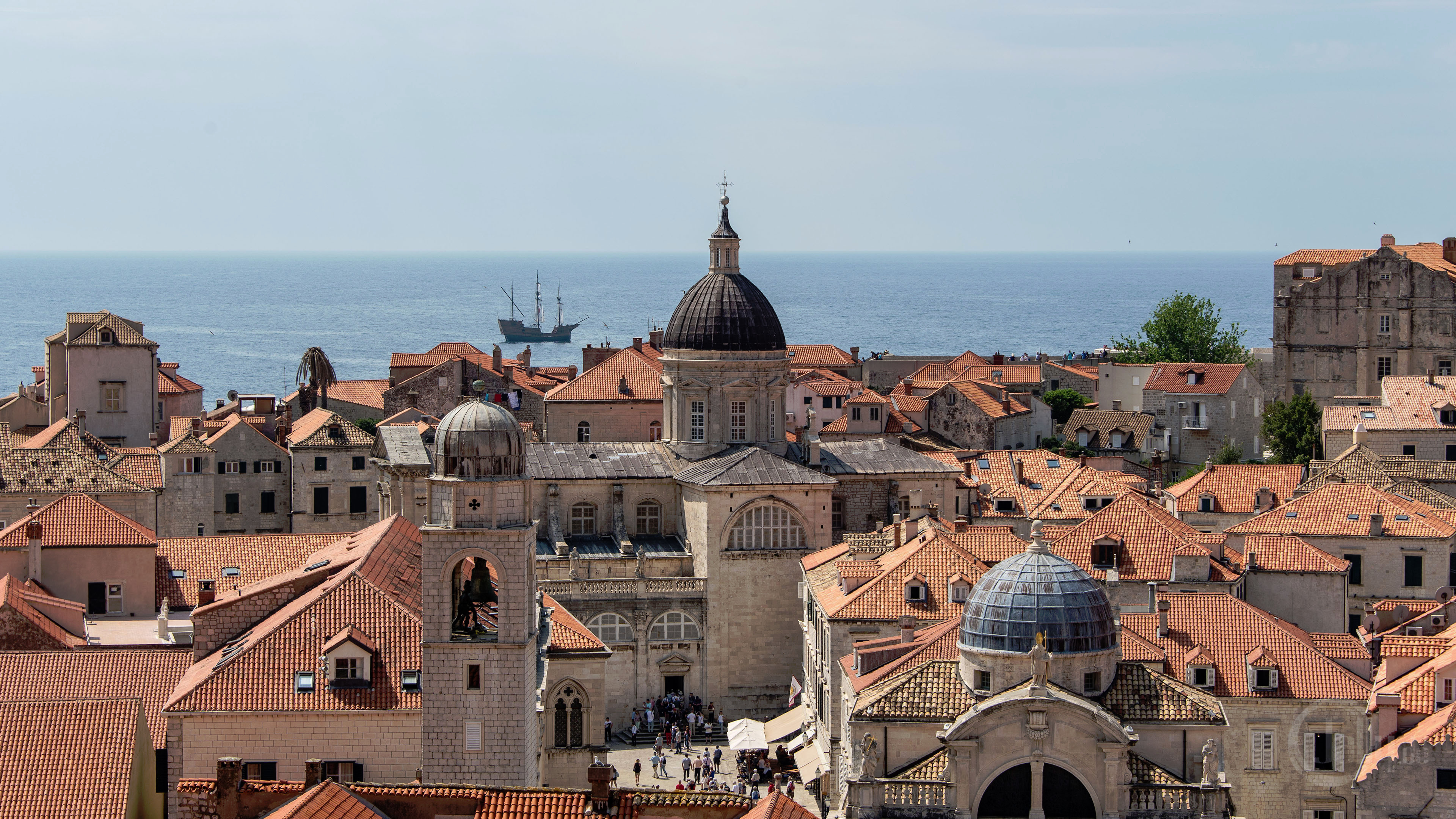 Altstadt von Dubrovnik, Piratenschiff Kroatien, Dubrovnik Travels, Dubrovnik mit, 3840x2160 4K Desktop