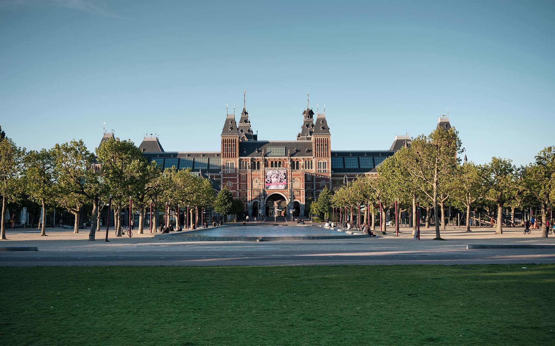 Rijksmuseum, Amsterdam, Alfred Hotel, Accommodation, 1920x1200 HD Desktop