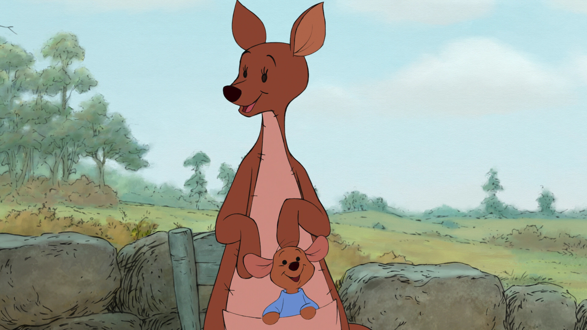 Baby Roo, Winnie-the-Pooh animation, None specified, 1920x1080 Full HD Desktop