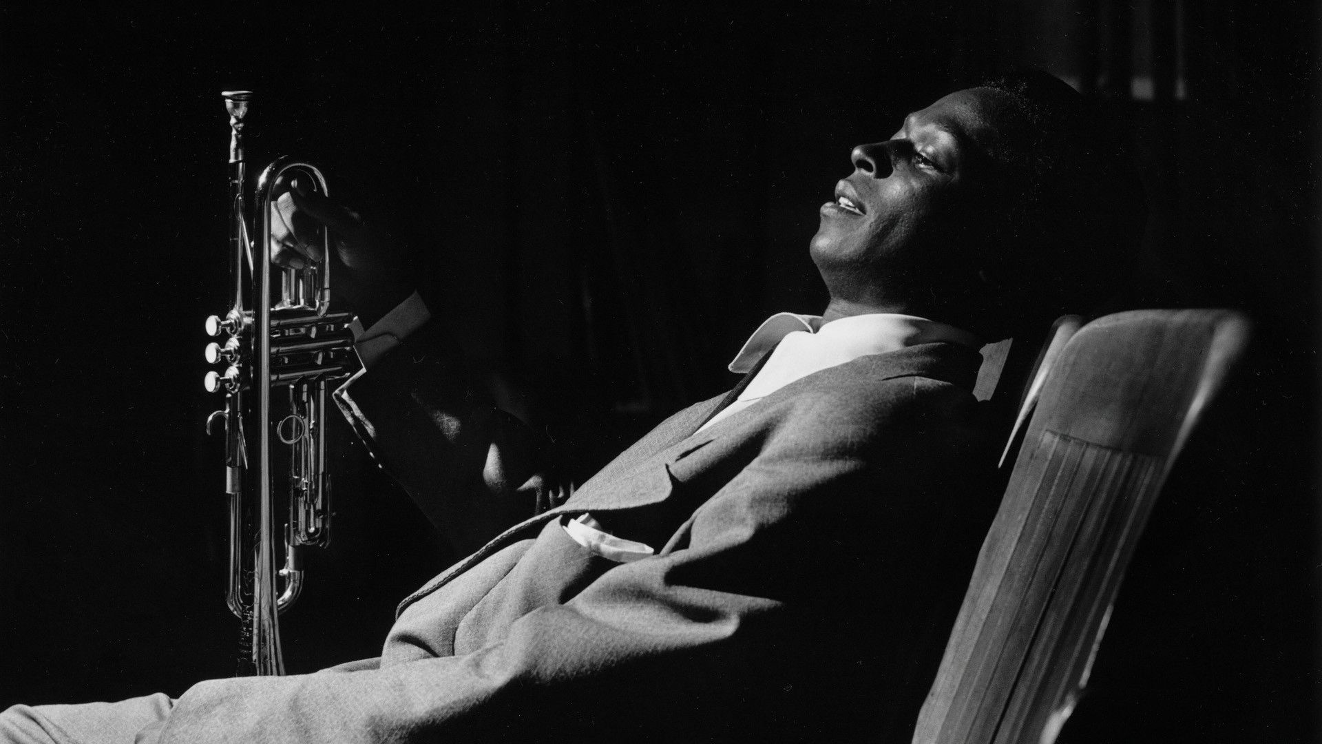 Trumpet: Miles Davis, An acclaimed figure in the history of jazz, A five-decade career. 1920x1080 Full HD Wallpaper.