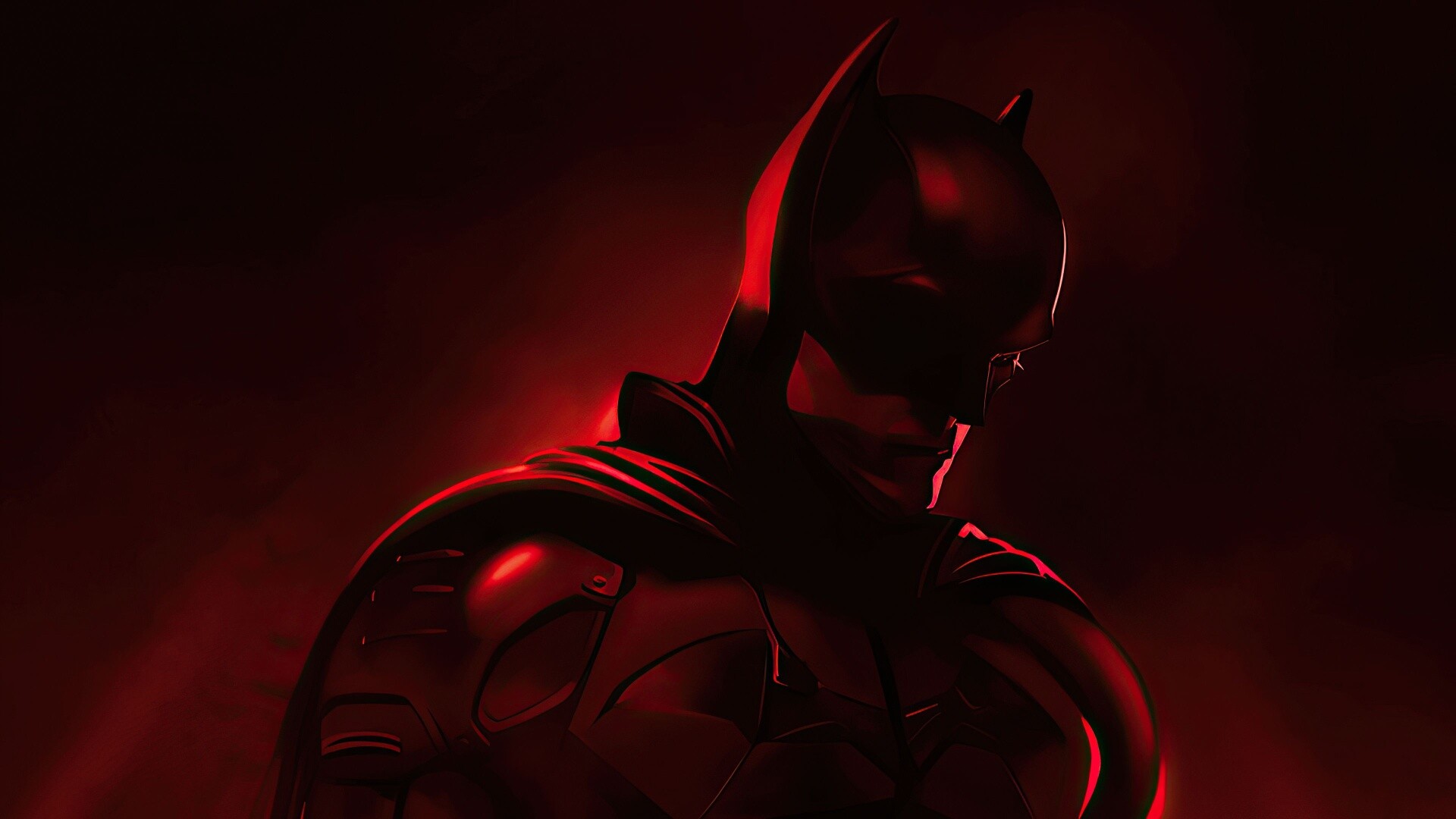 The Batman (2022): The movie's working title was "Vengeance", DC superhero. 1920x1080 Full HD Wallpaper.
