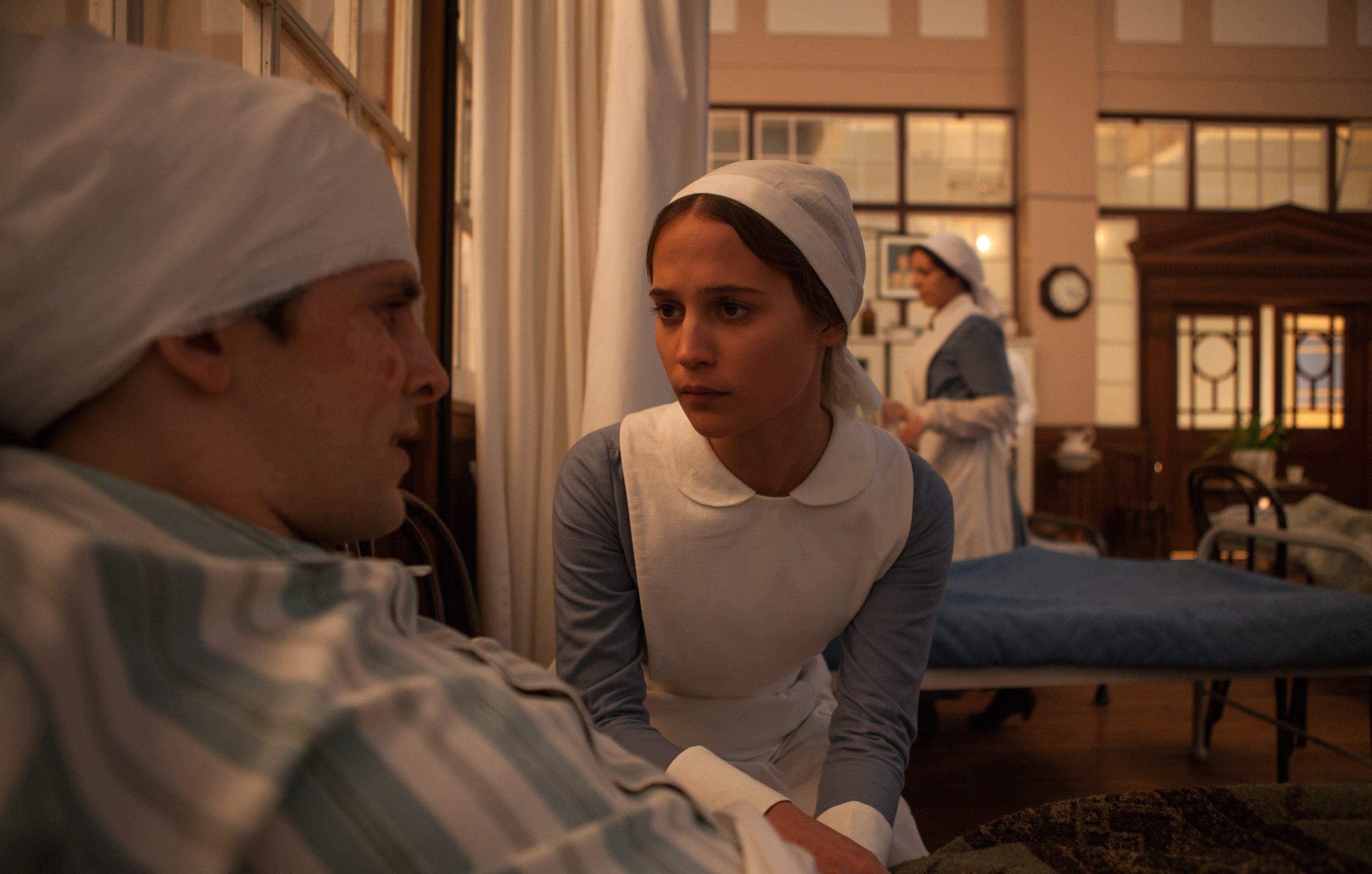 Testament of Youth movie, Colin Morgan's role, Alicia Vikander's performance, Emotional love story, 3000x1910 HD Desktop