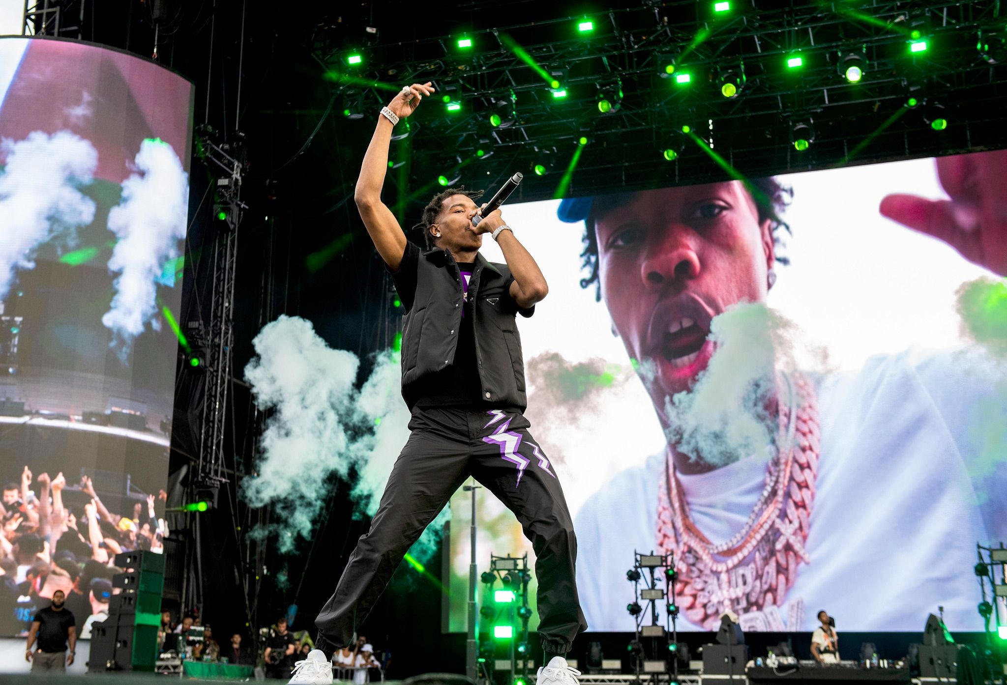 Lil Baby, Lil Baby at Wireless Festival, Music festival photography, 2050x1400 HD Desktop