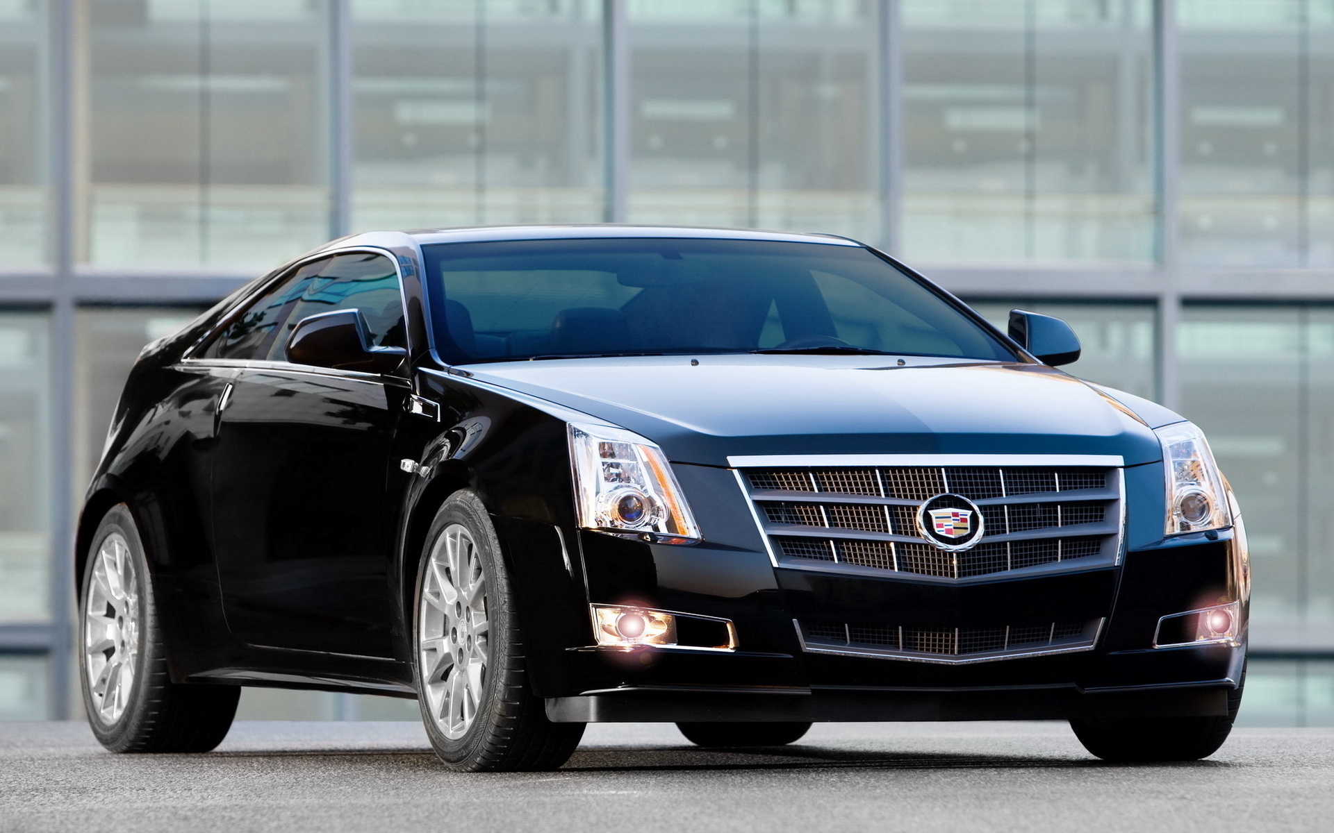 Cadillac CTS Coupe, Luxury black, Coupe wallpaper, Luxury cars, 1920x1200 HD Desktop