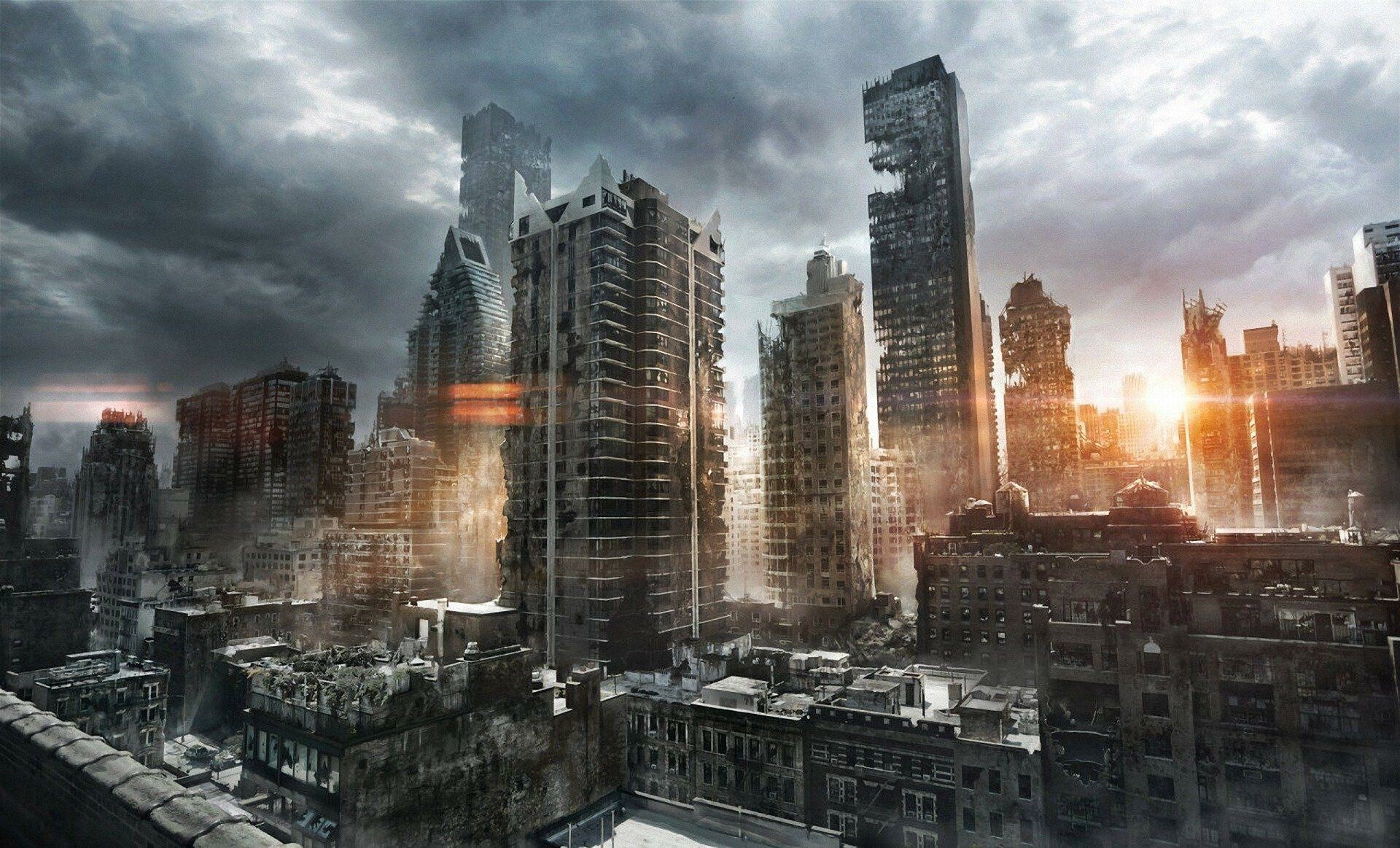 Post-apocalypse: A human-made global catastrophe, Doomsday. 1920x1170 HD Background.